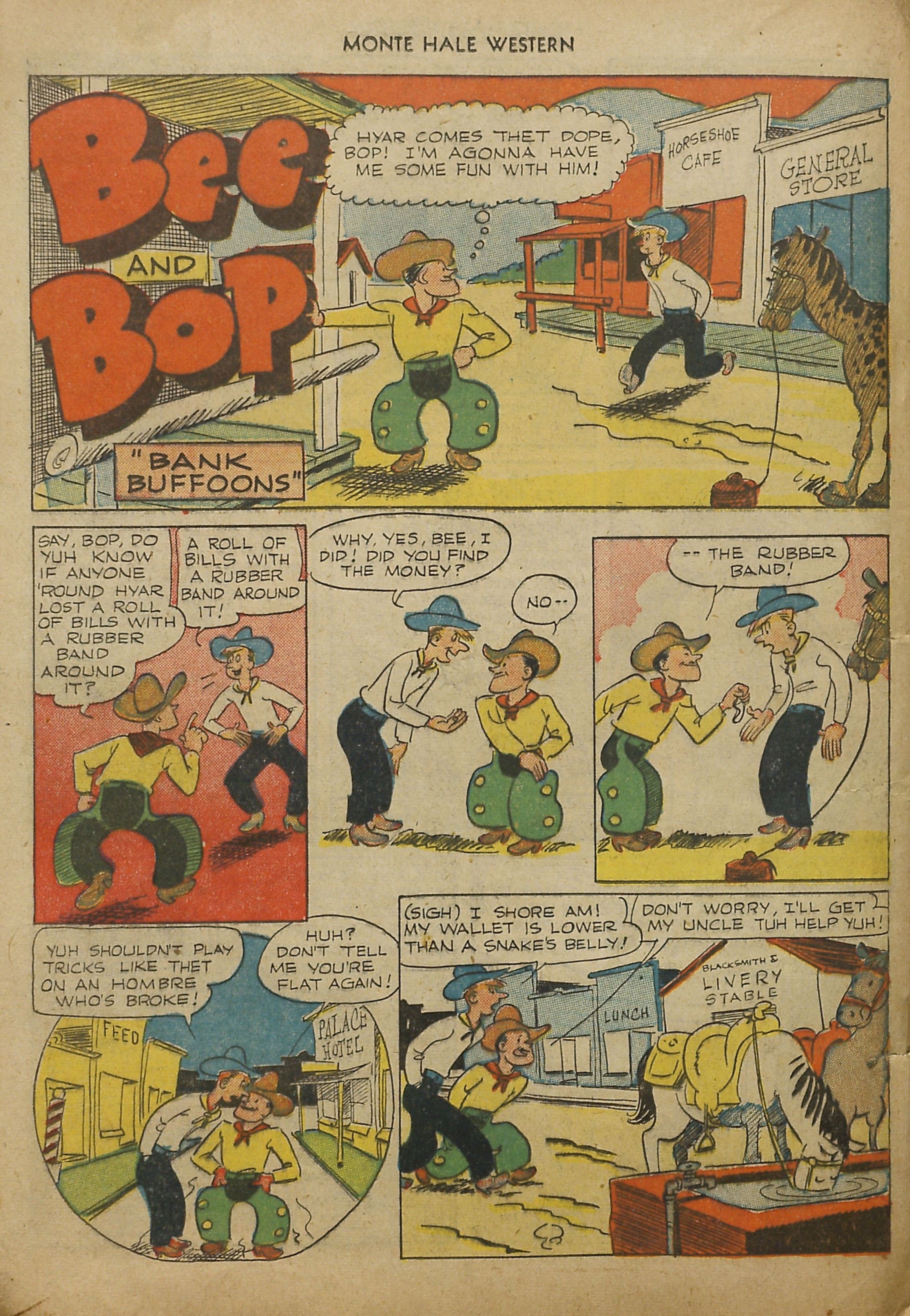 Read online Monte Hale Western comic -  Issue #45 - 25