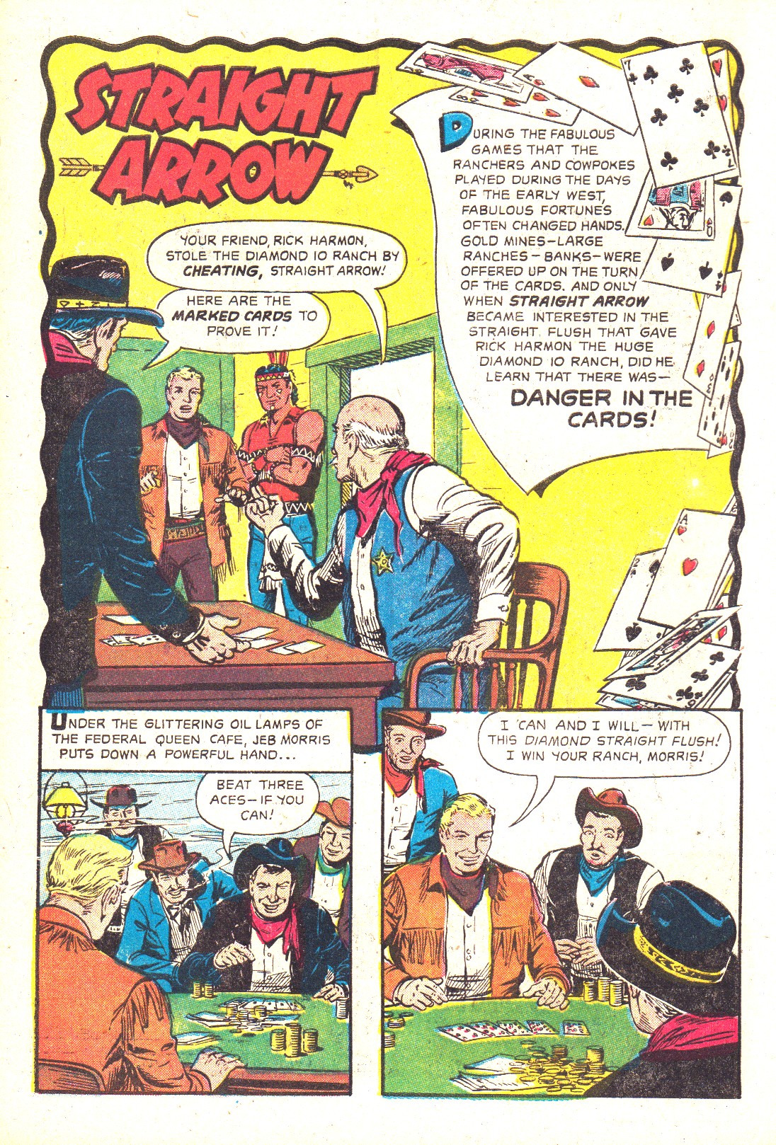 Read online Straight Arrow comic -  Issue #54 - 10