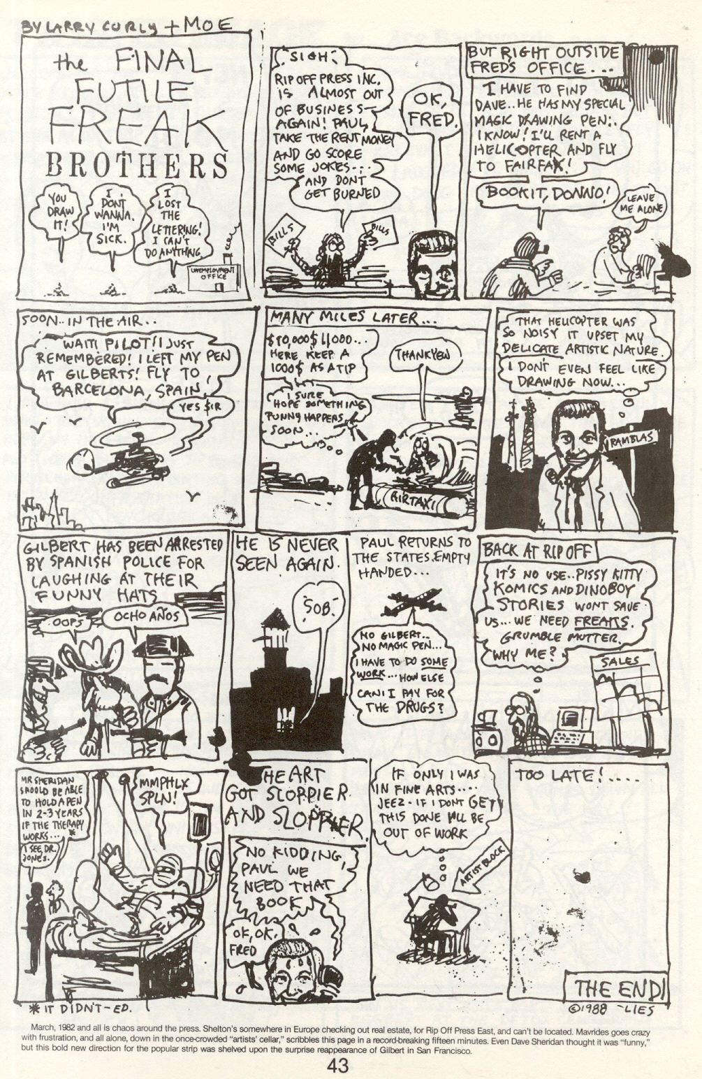 Read online Rip Off Comix comic -  Issue #21 - 45