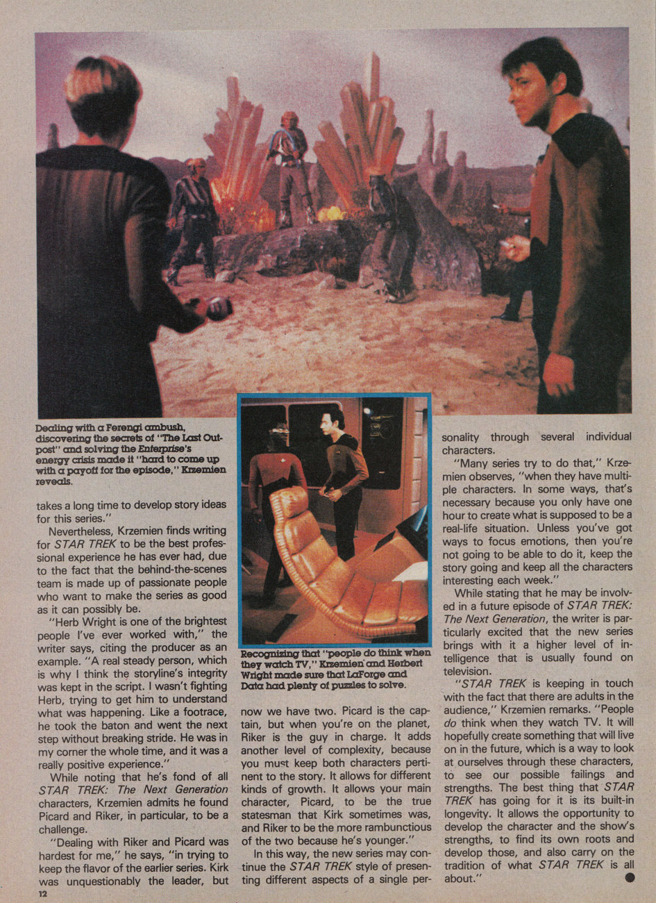 Read online Star Trek The Next Generation (1990) comic -  Issue #18 - 12