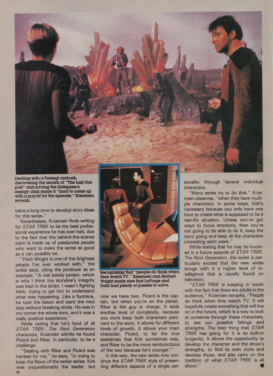 Read online Star Trek The Next Generation (1990) comic -  Issue #18 - 12