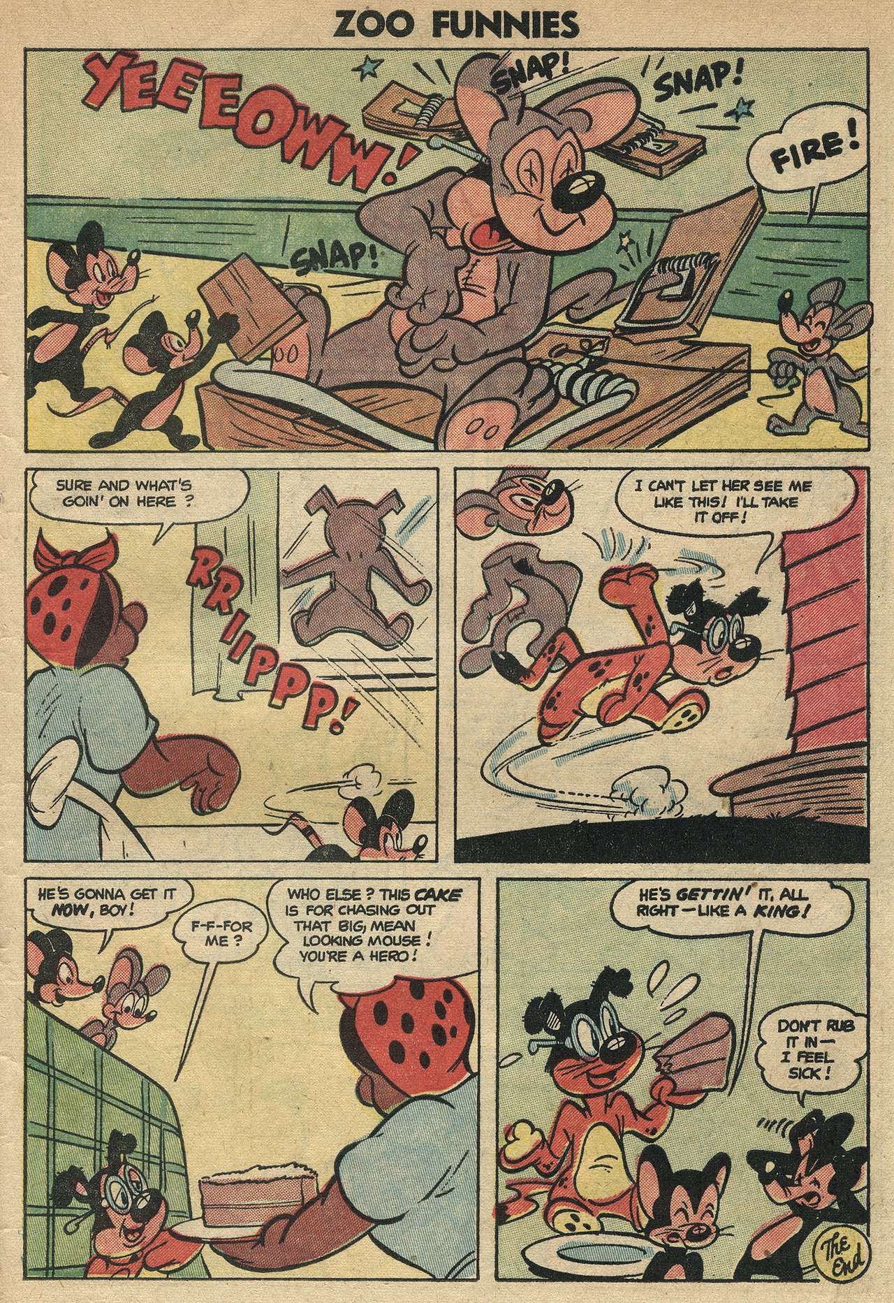 Read online Zoo Funnies comic -  Issue #6 - 31