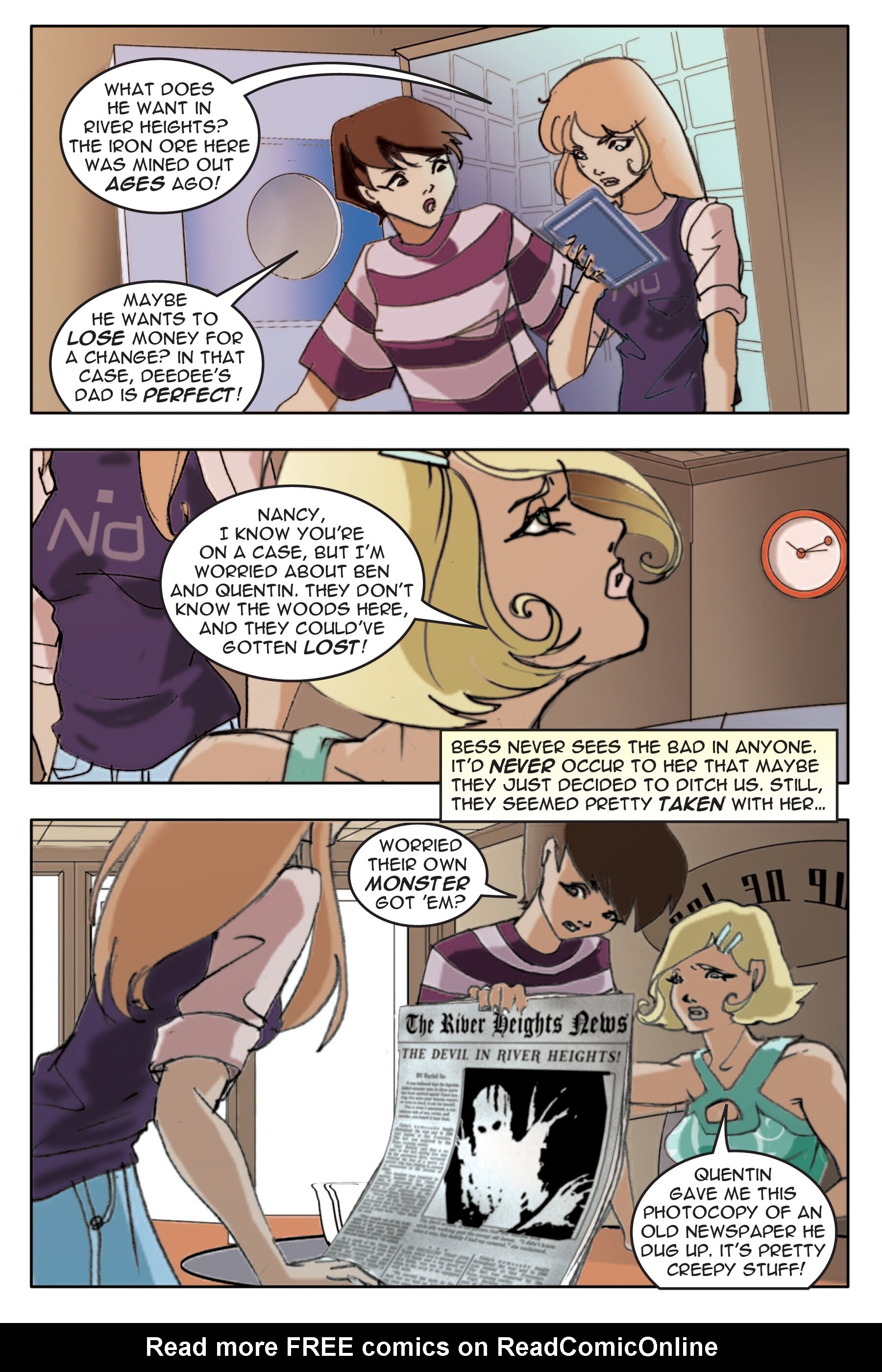 Read online Nancy Drew Omnibus comic -  Issue # TPB (Part 1) - 12