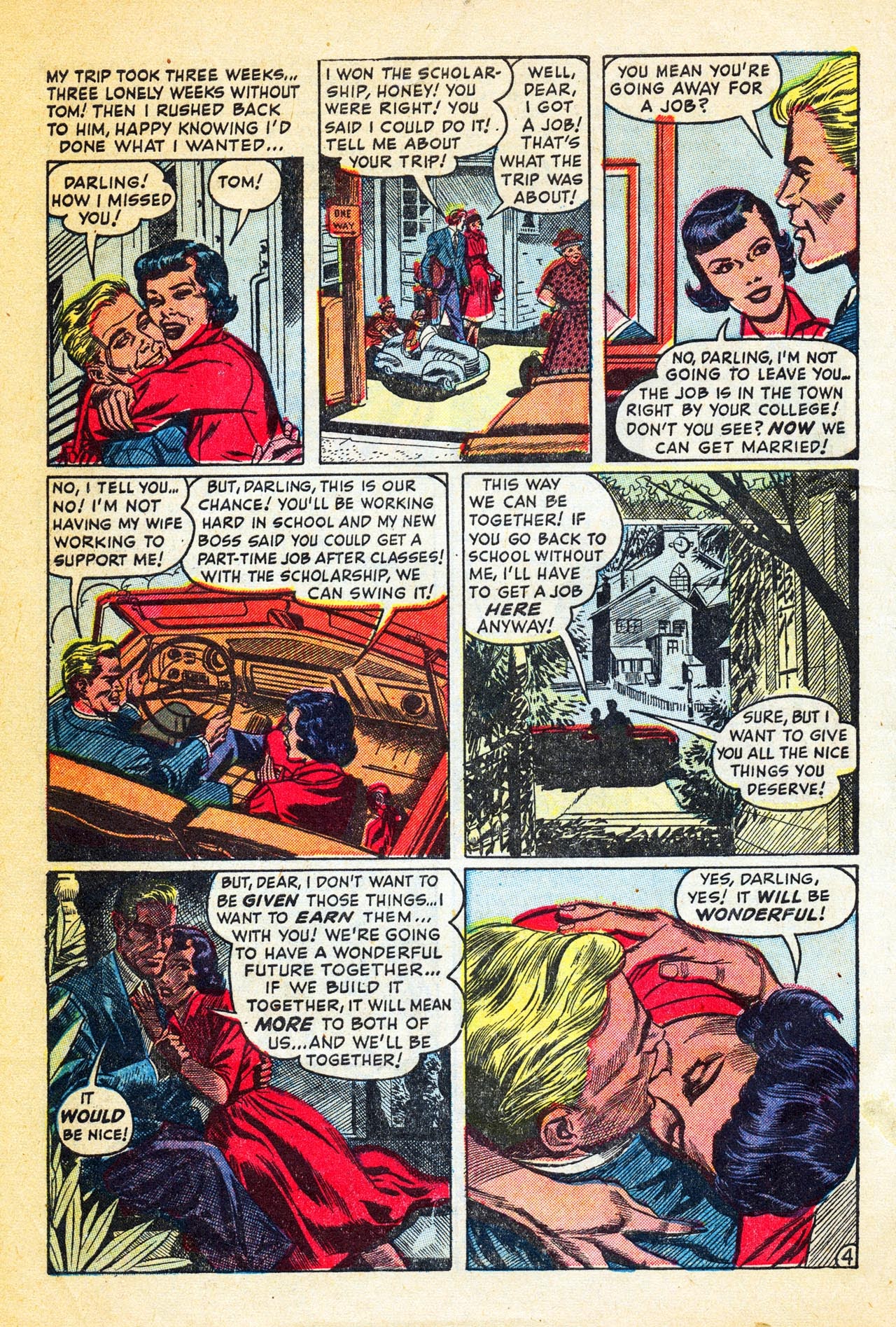 Read online Secret Story Romances comic -  Issue #5 - 6