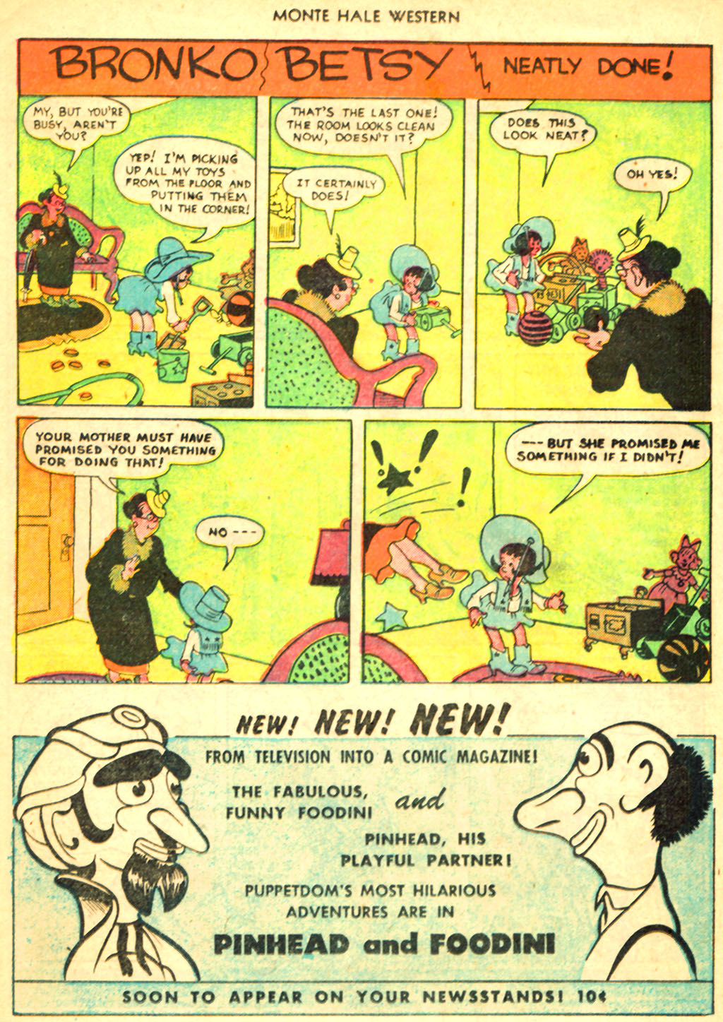 Read online Monte Hale Western comic -  Issue #61 - 18