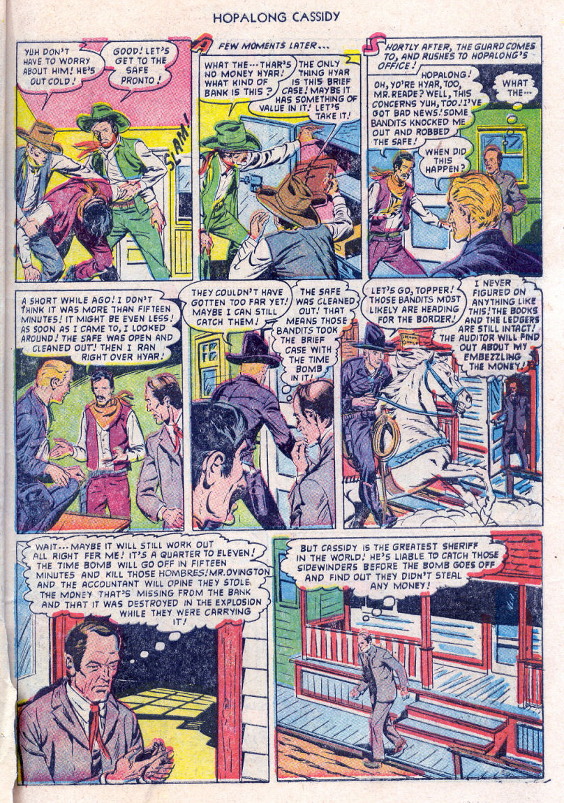Read online Hopalong Cassidy comic -  Issue #80 - 27