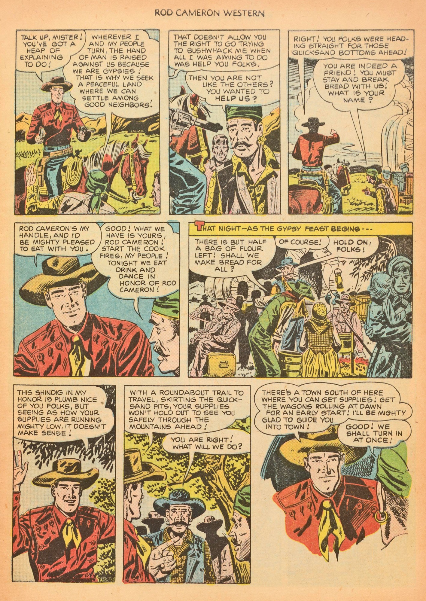 Read online Rod Cameron Western comic -  Issue #9 - 5