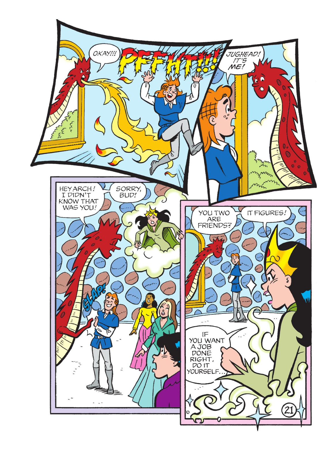 Read online World of Betty & Veronica Digest comic -  Issue #19 - 147