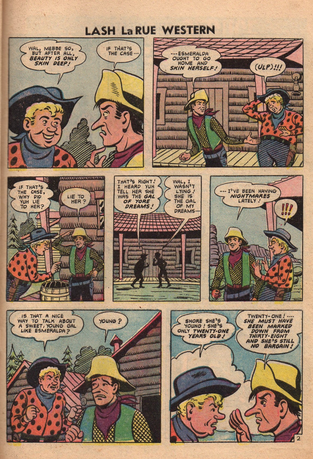 Read online Lash Larue Western (1949) comic -  Issue #61 - 29