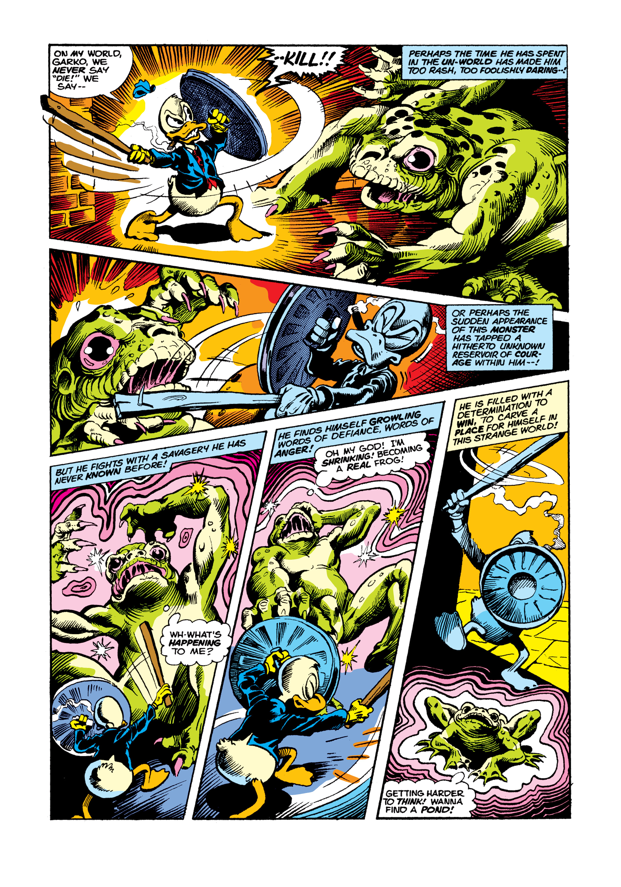 Read online Marvel Masterworks: Howard the Duck comic -  Issue # TPB 1 (Part 1) - 33