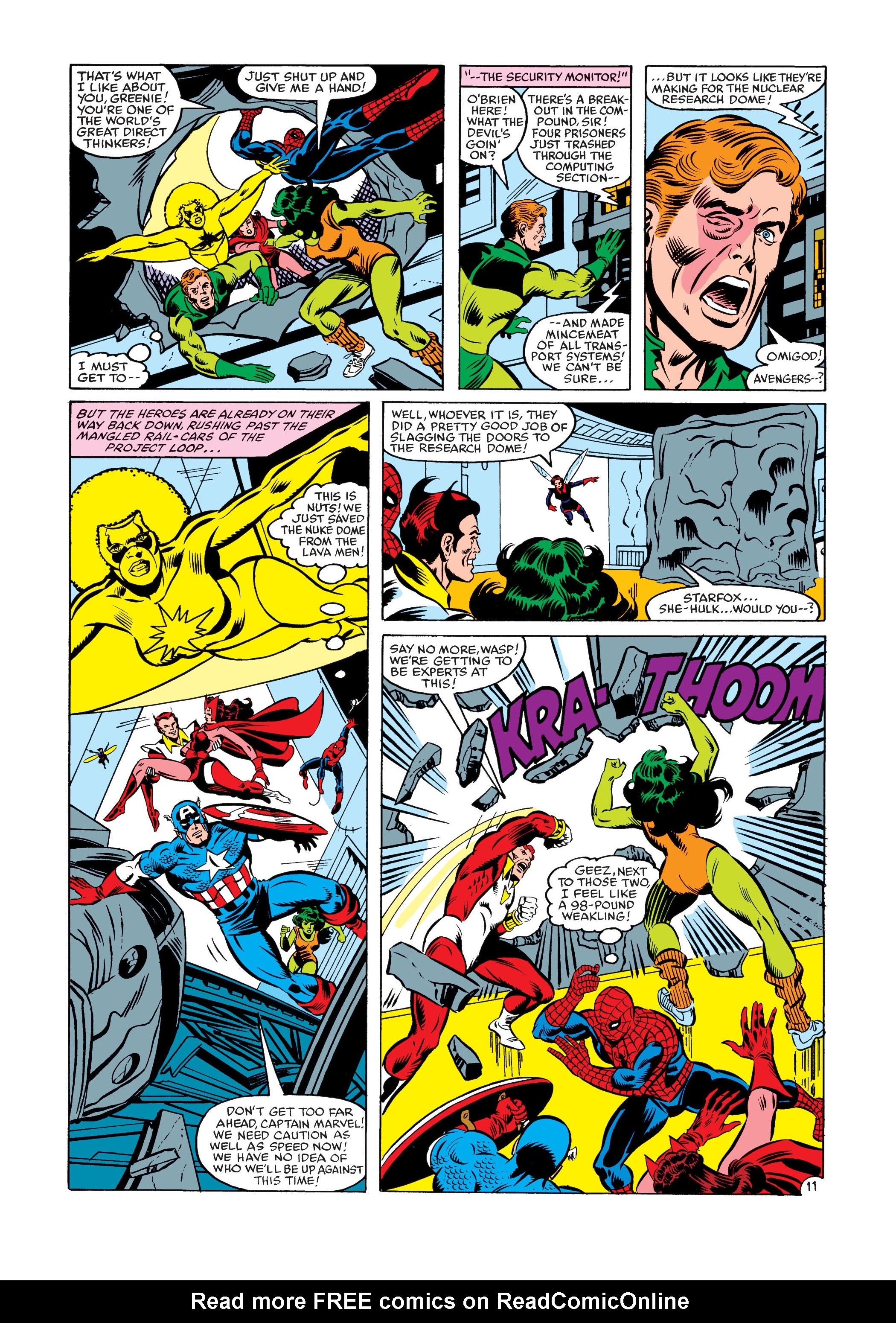Read online Marvel Masterworks: The Avengers comic -  Issue # TPB 23 (Part 2) - 37