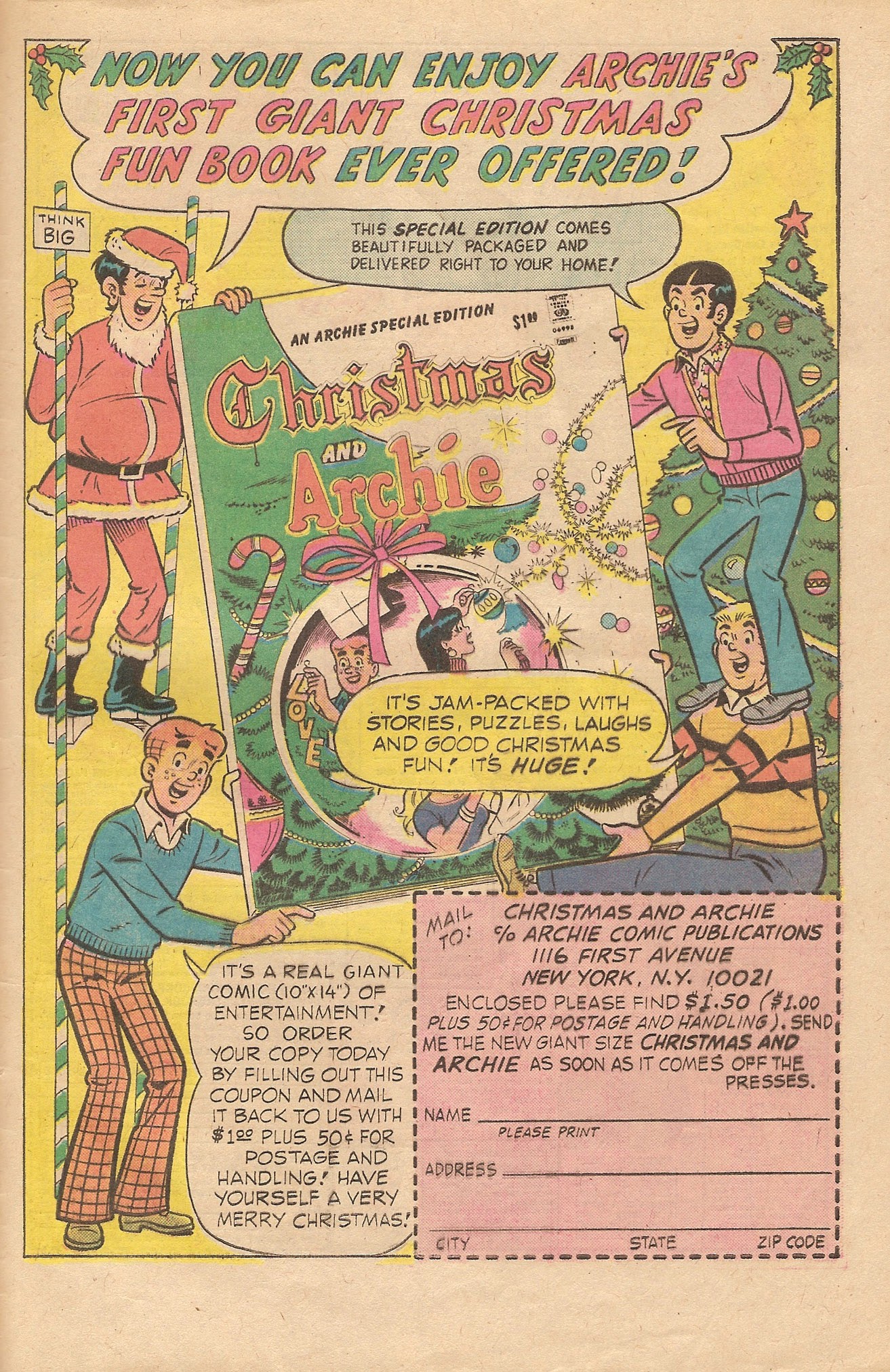 Read online Jughead's Jokes comic -  Issue #42 - 33