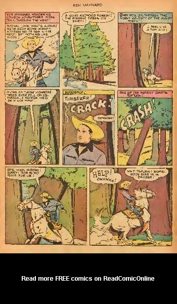 Read online Ken Maynard Western comic -  Issue #6 - 4