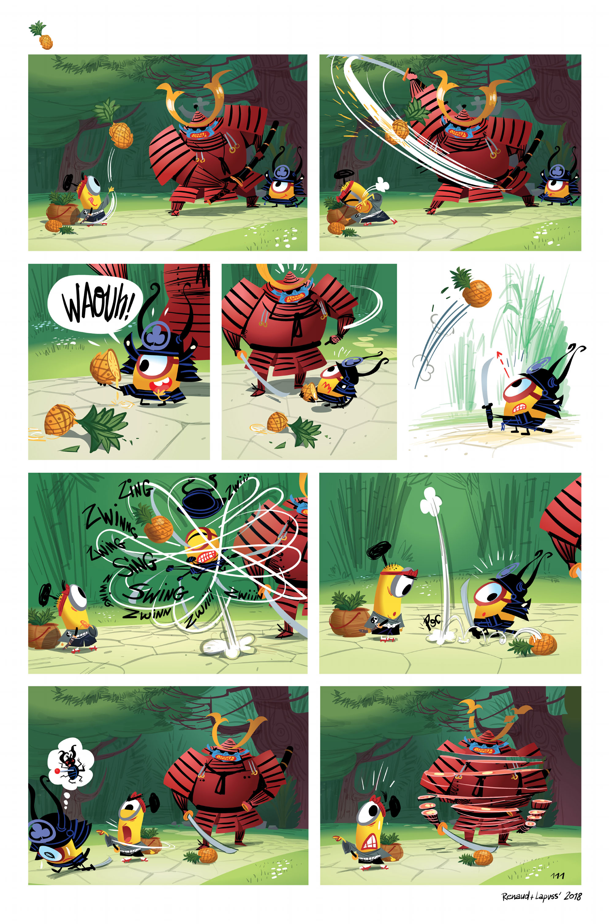 Read online Minions Viva Le Boss! comic -  Issue #1 - 22