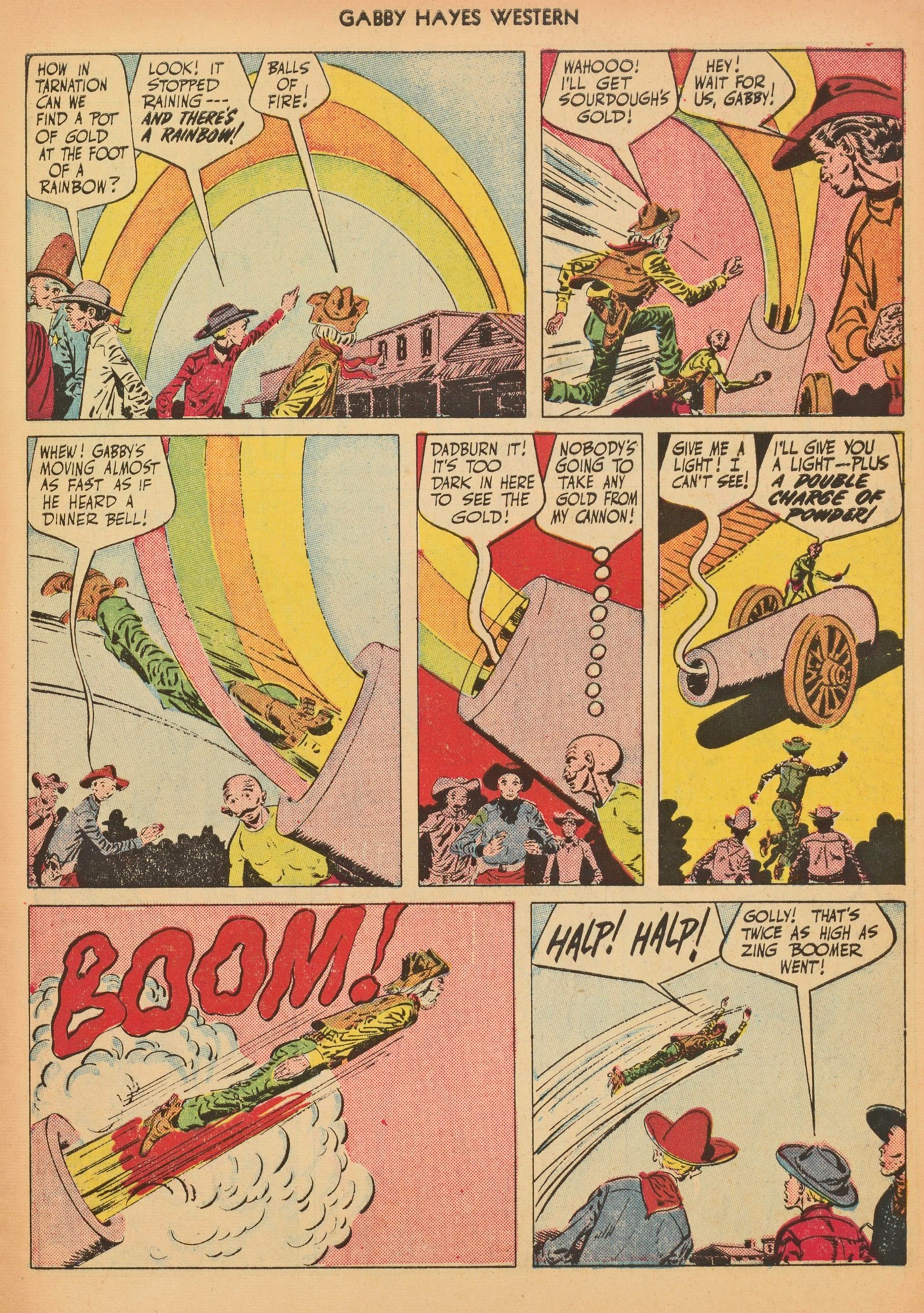 Read online Gabby Hayes Western comic -  Issue #27 - 5