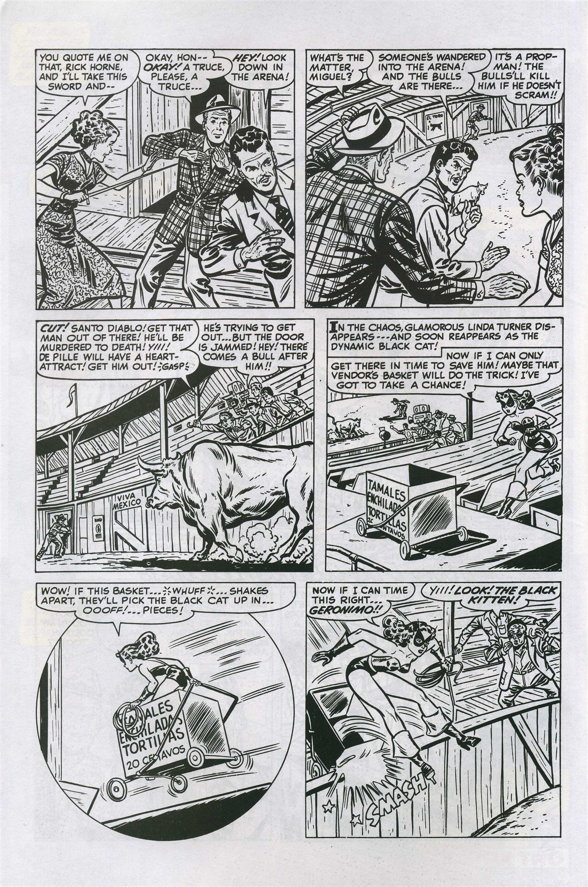 Read online Alfred Harvey's Black Cat (The Origins) comic -  Issue #1 - 12