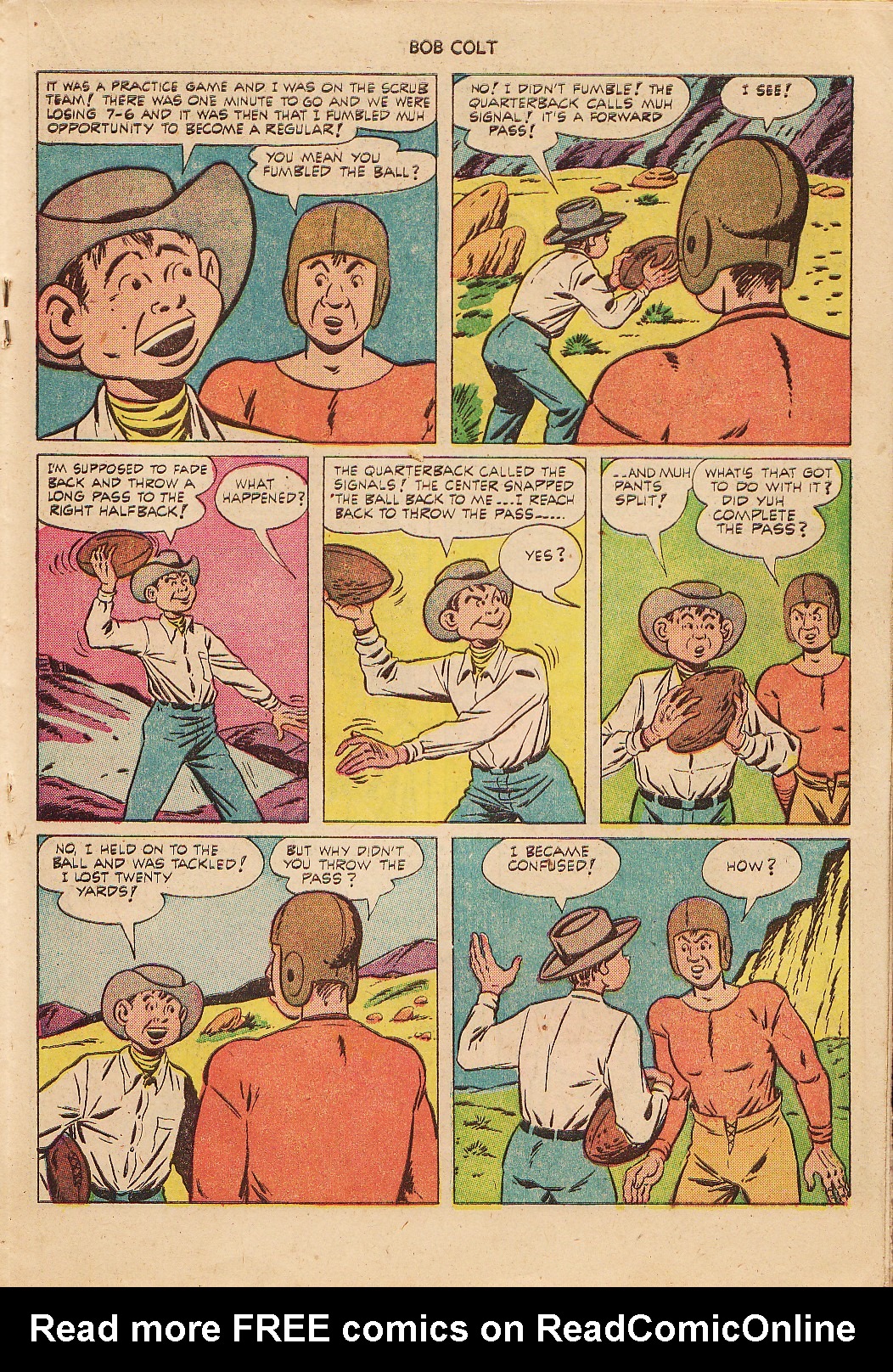 Read online Bob Colt Western comic -  Issue #7 - 19