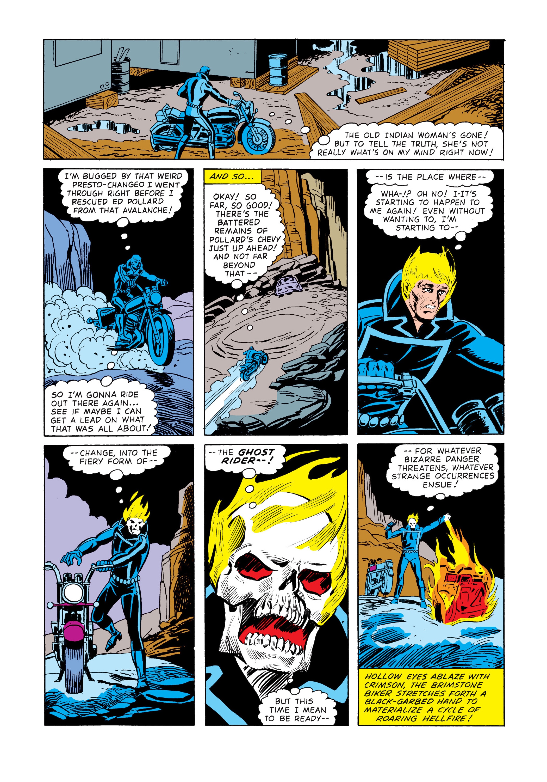 Read online Marvel Masterworks: Ghost Rider comic -  Issue # TPB 4 (Part 3) - 51