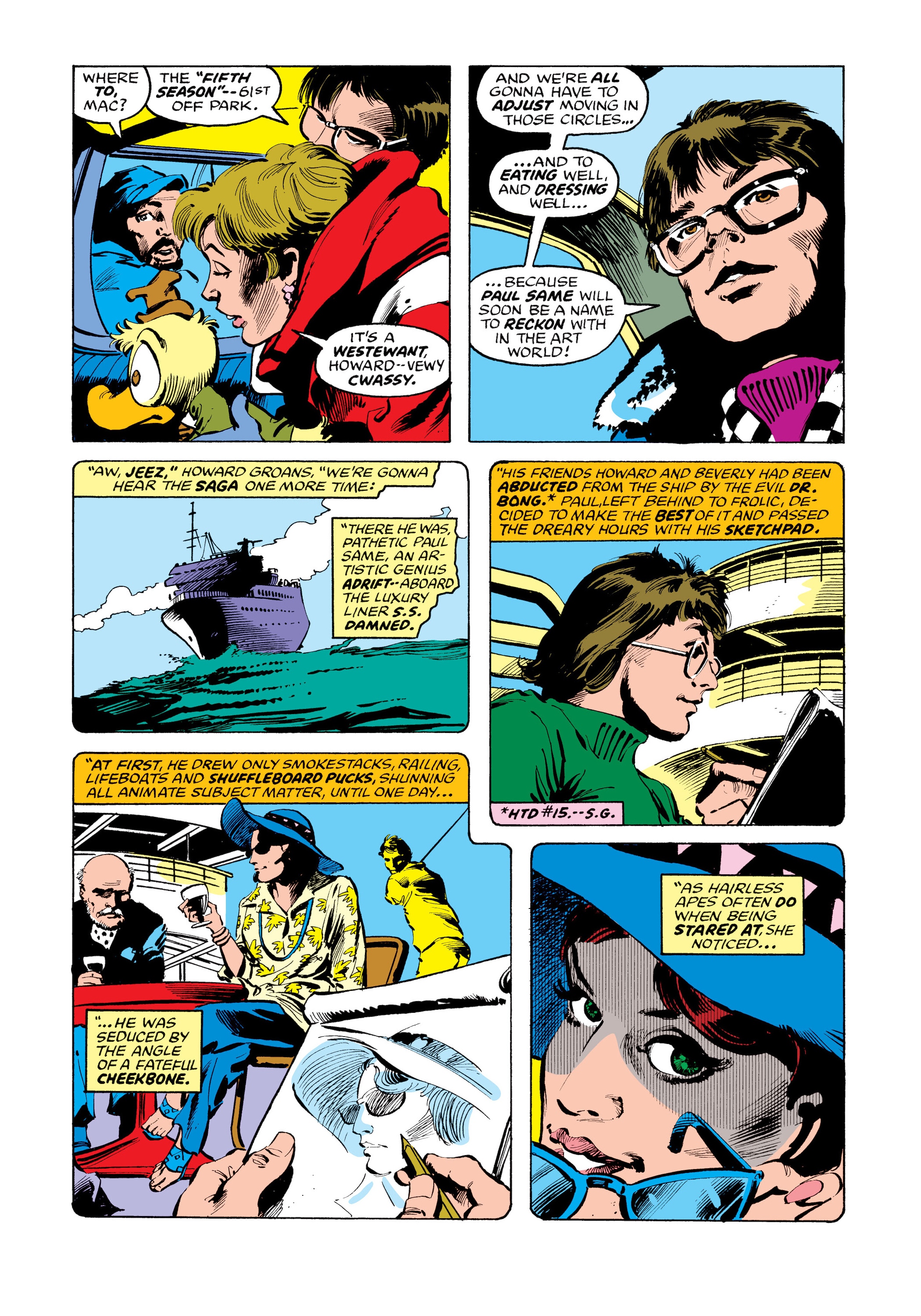 Read online Marvel Masterworks: Howard the Duck comic -  Issue # TPB 2 (Part 3) - 21