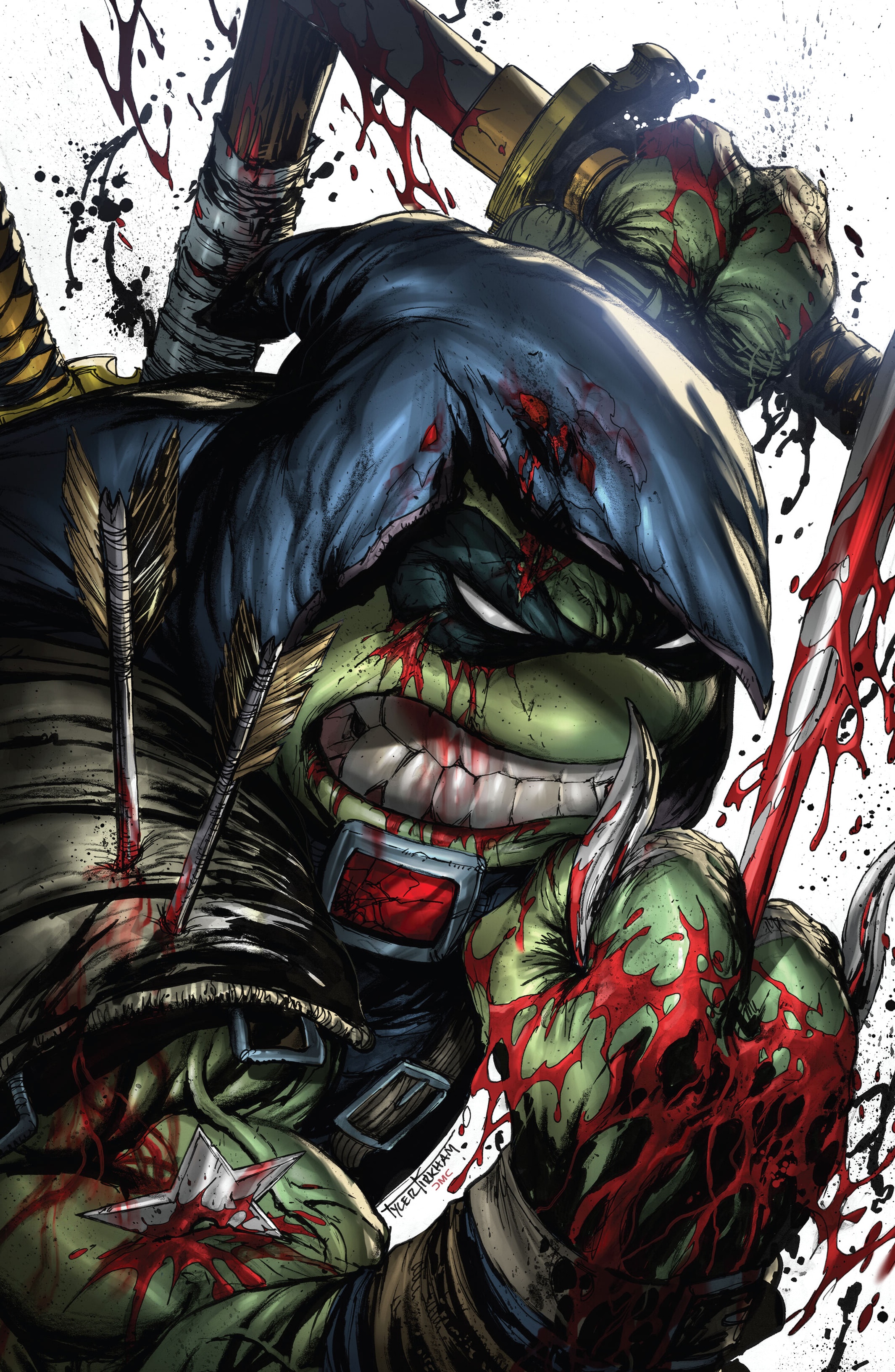 Read online Teenage Mutant Ninja Turtles: The Last Ronin - The Covers comic -  Issue # TPB (Part 2) - 33