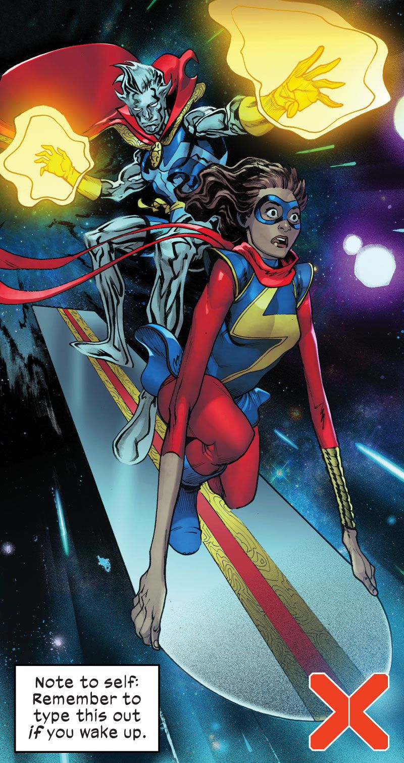 Read online Ms. Marvel: The New Mutant Infinity Comics comic -  Issue #2 - 93