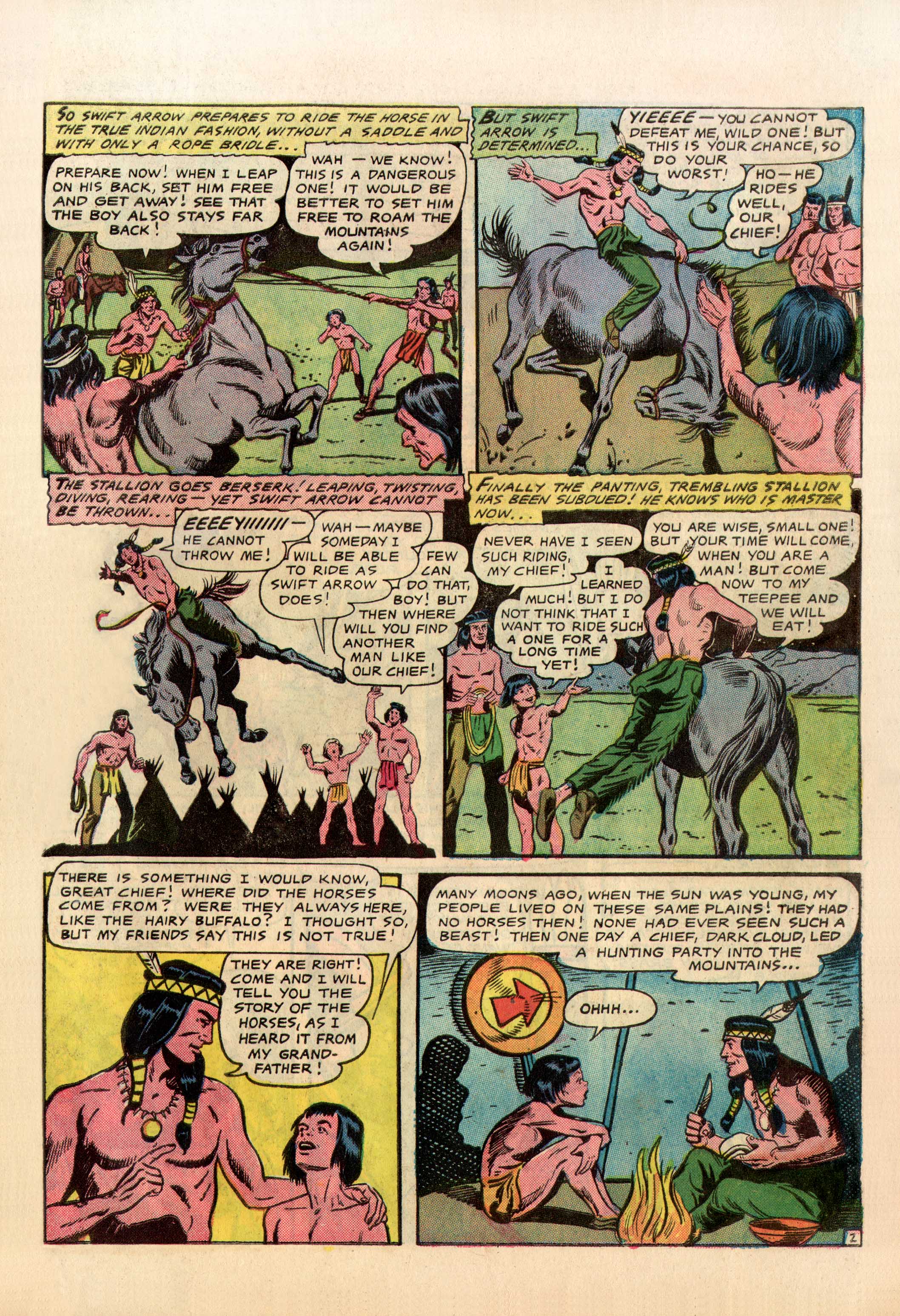 Read online Swift Arrow (1957) comic -  Issue #1 - 29