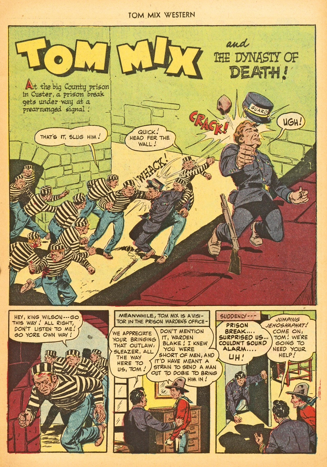 Read online Tom Mix Western (1948) comic -  Issue #21 - 14