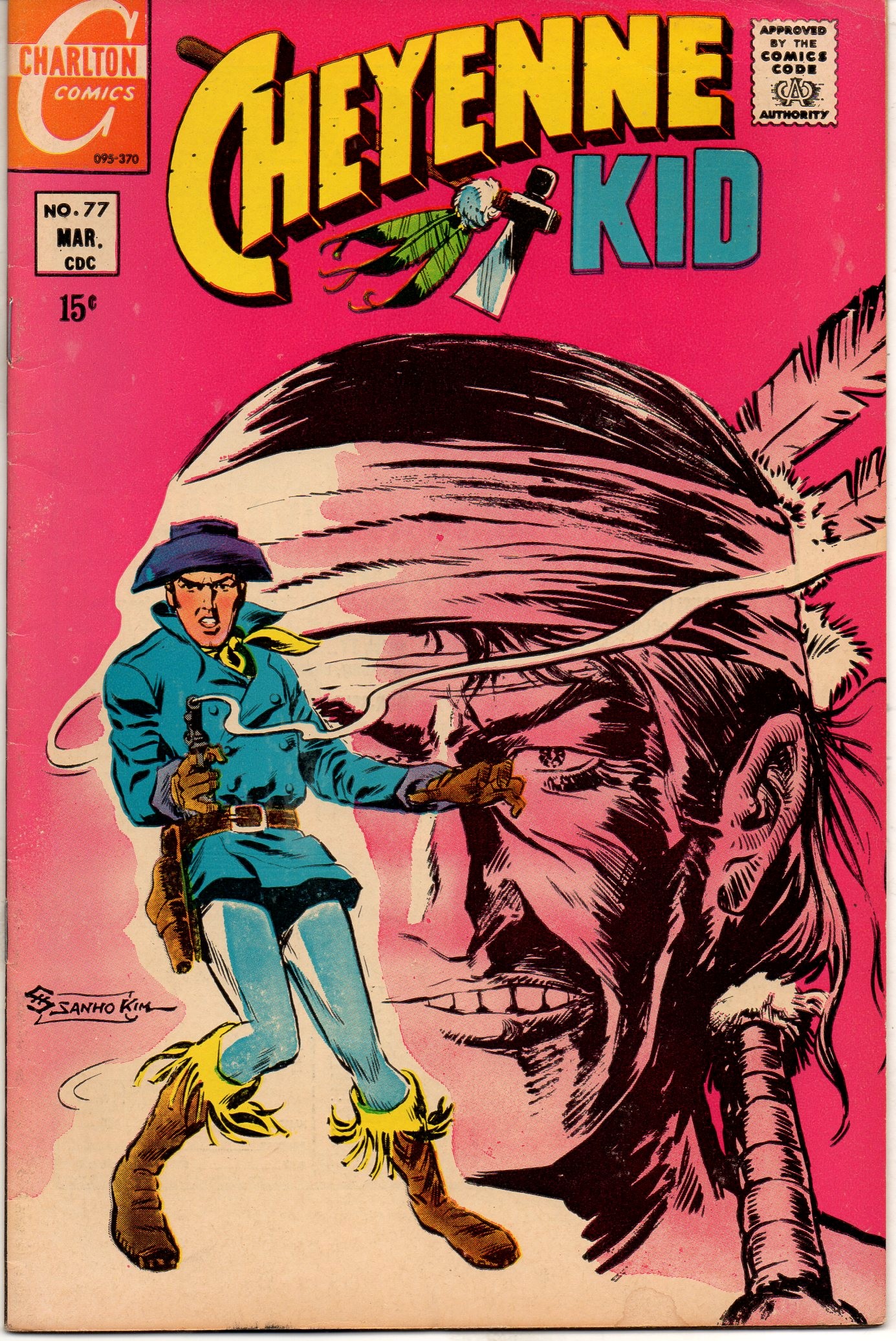 Read online Cheyenne Kid comic -  Issue #77 - 1