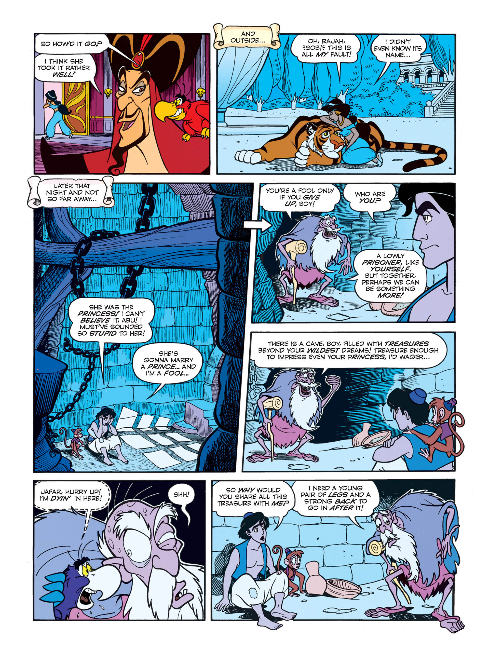 Read online Disney's Aladdin - The Official Movie Adaptation comic -  Issue # Full - 14