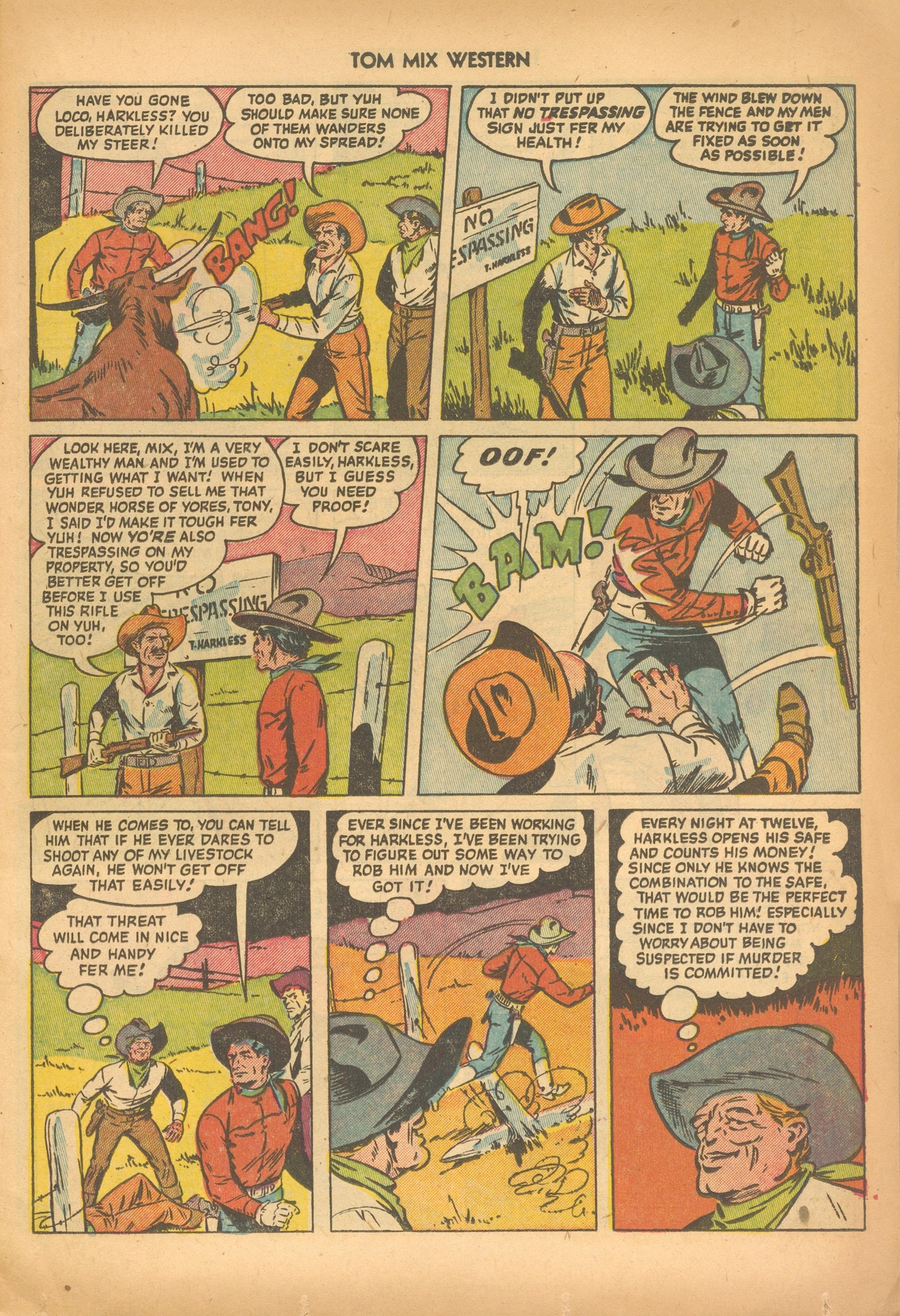 Read online Tom Mix Western (1948) comic -  Issue #56 - 15