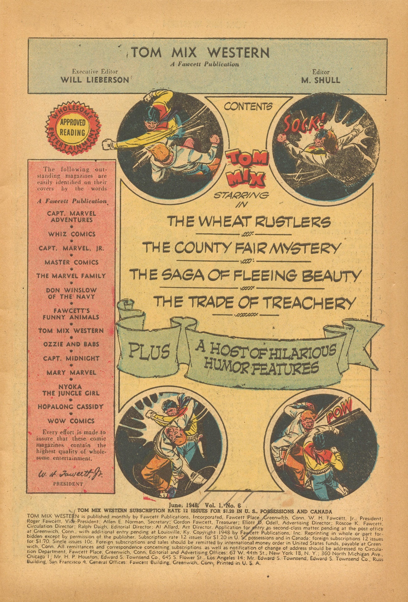 Read online Tom Mix Western (1948) comic -  Issue #6 - 3