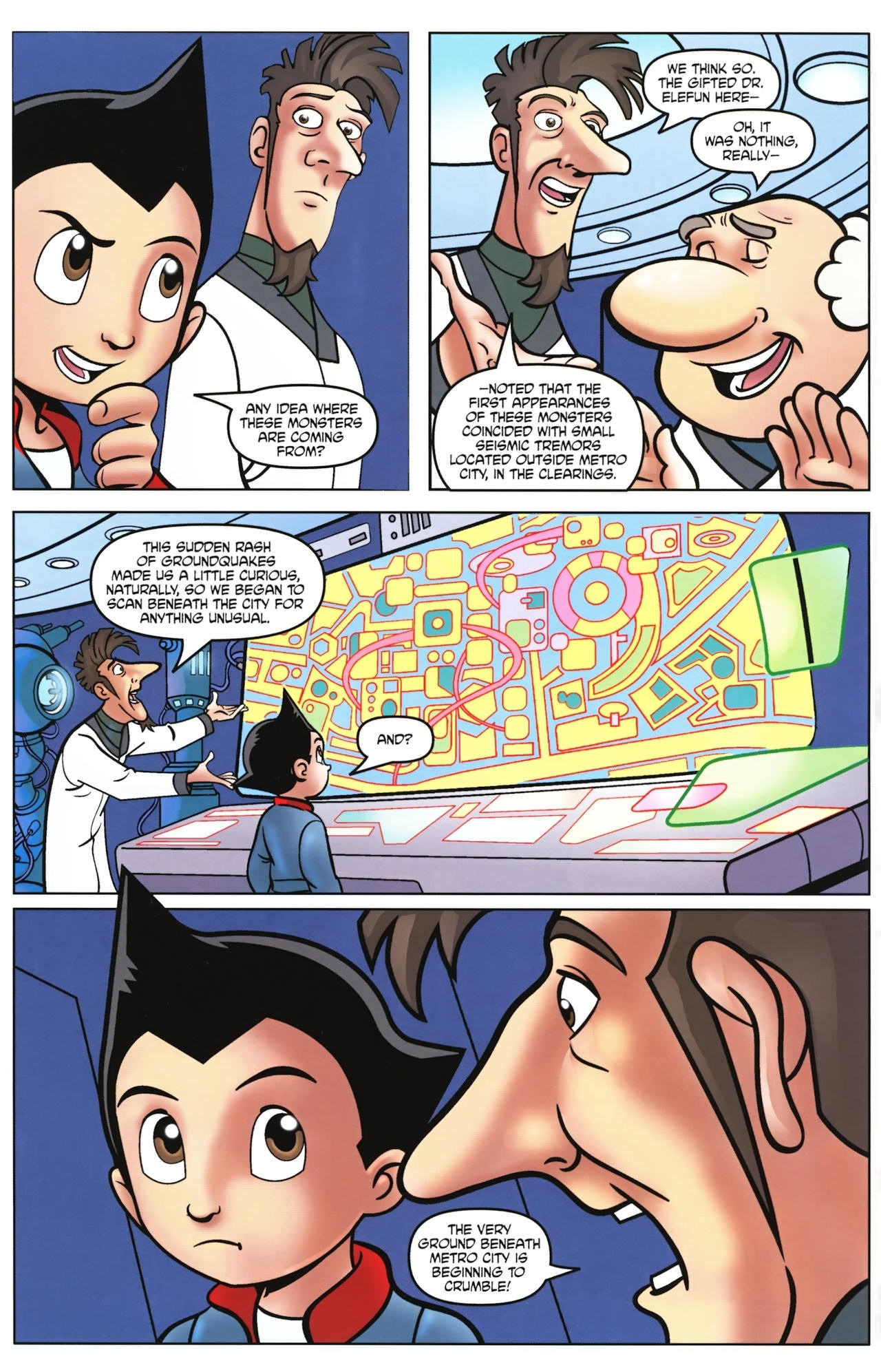 Read online Astro Boy: The Movie: Official Movie Prequel comic -  Issue #1 - 9