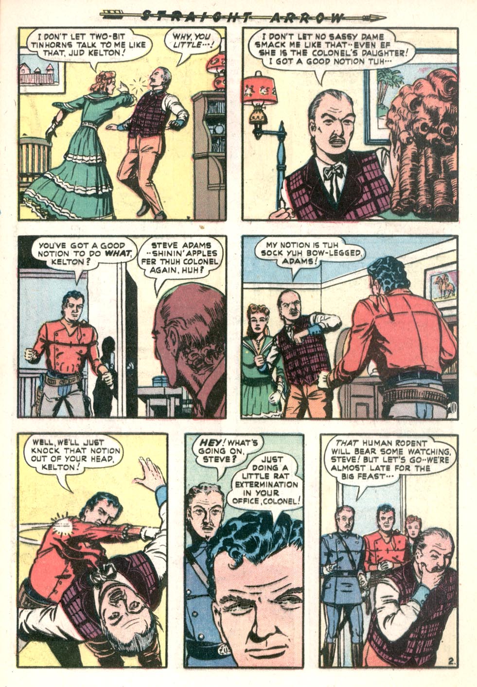 Read online Straight Arrow comic -  Issue #13 - 13