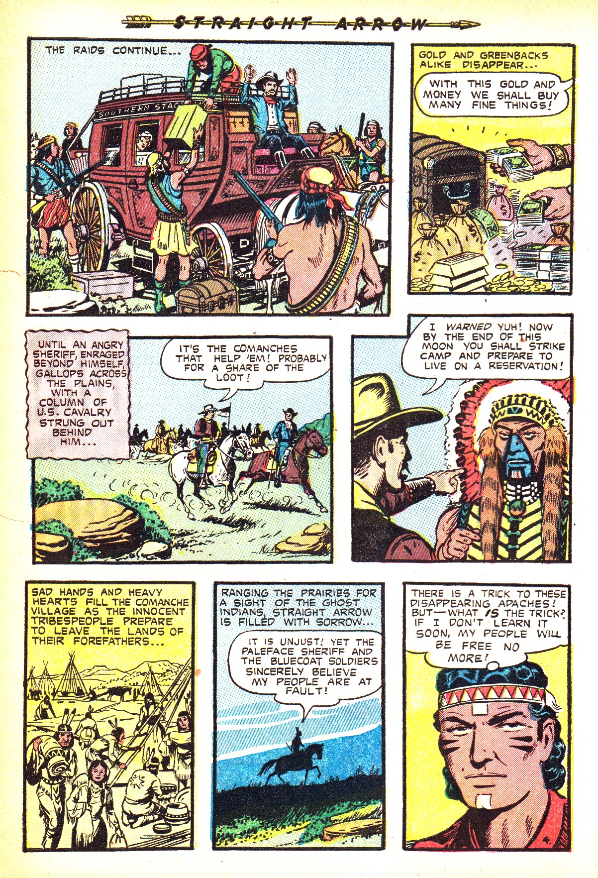 Read online Straight Arrow comic -  Issue #30 - 6