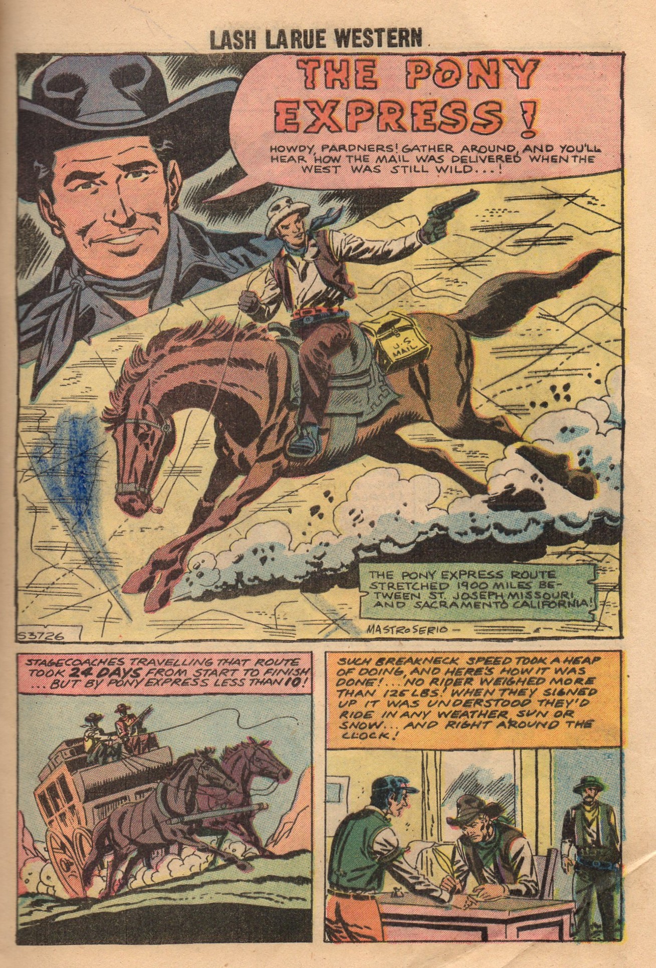 Read online Lash Larue Western (1949) comic -  Issue #70 - 9