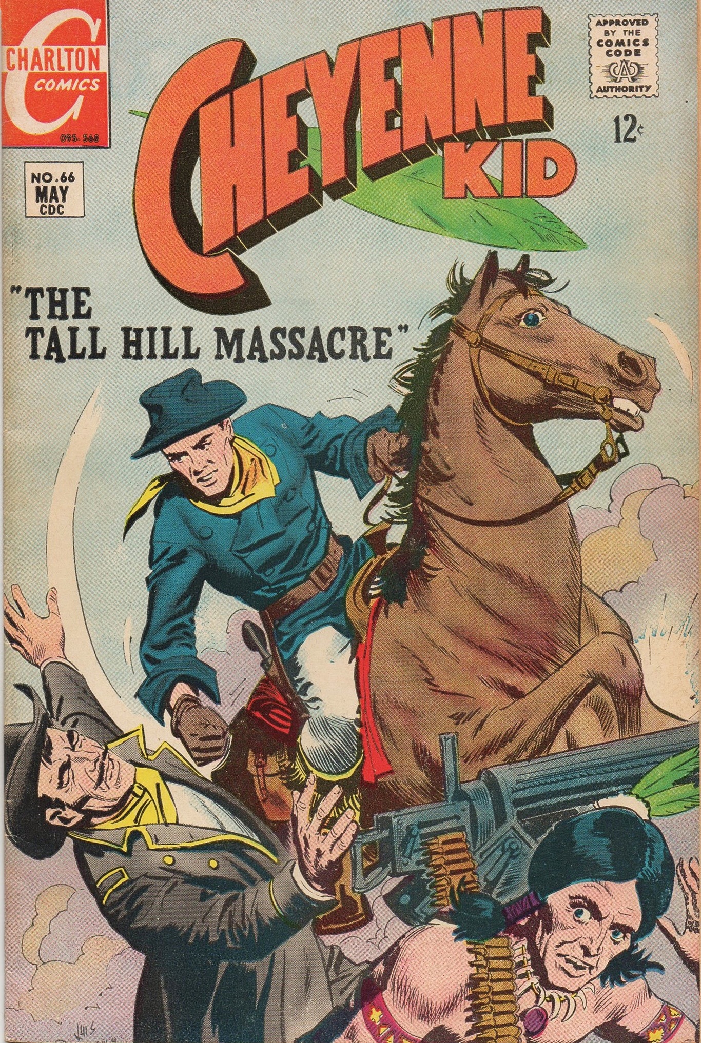 Read online Cheyenne Kid comic -  Issue #66 - 1