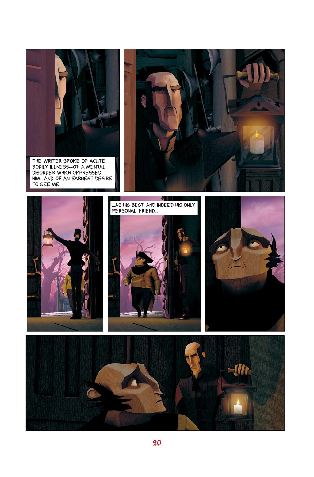Read online The Fall of the House of Usher: A Graphic Novel comic -  Issue # TPB - 16