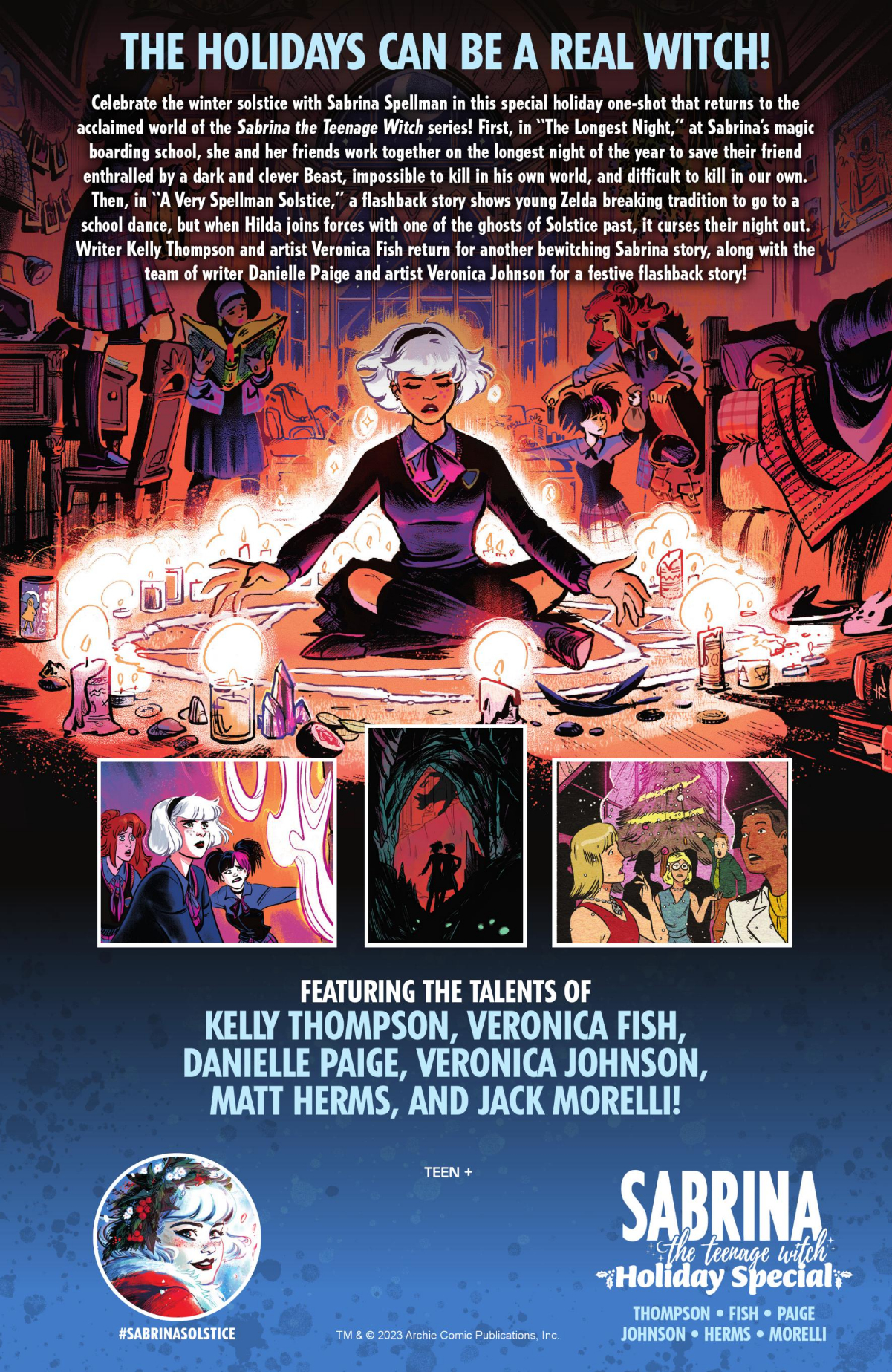 Read online Sabrina the Teenage Witch Holiday Special comic -  Issue # Full - 34