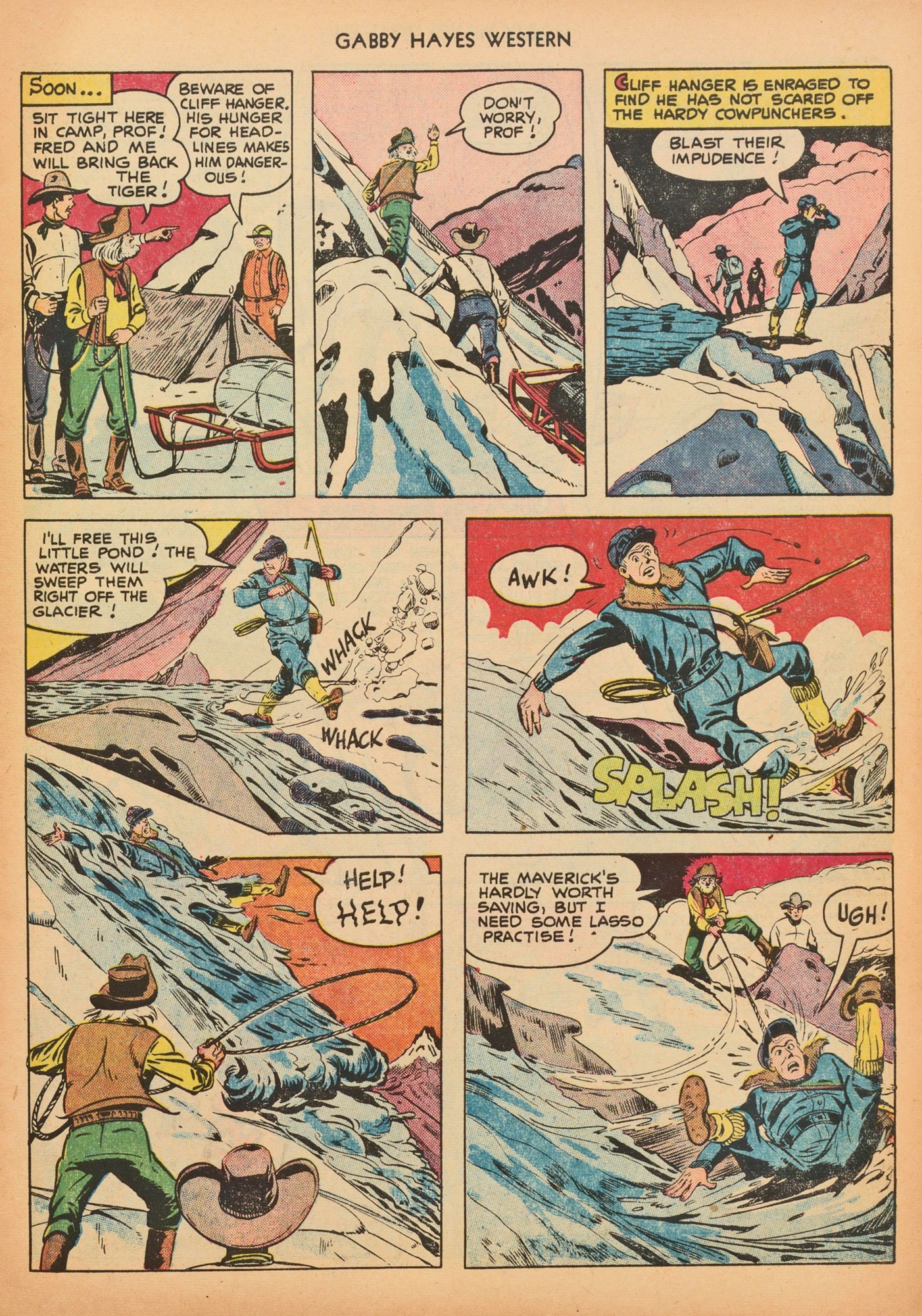 Read online Gabby Hayes Western comic -  Issue #34 - 5