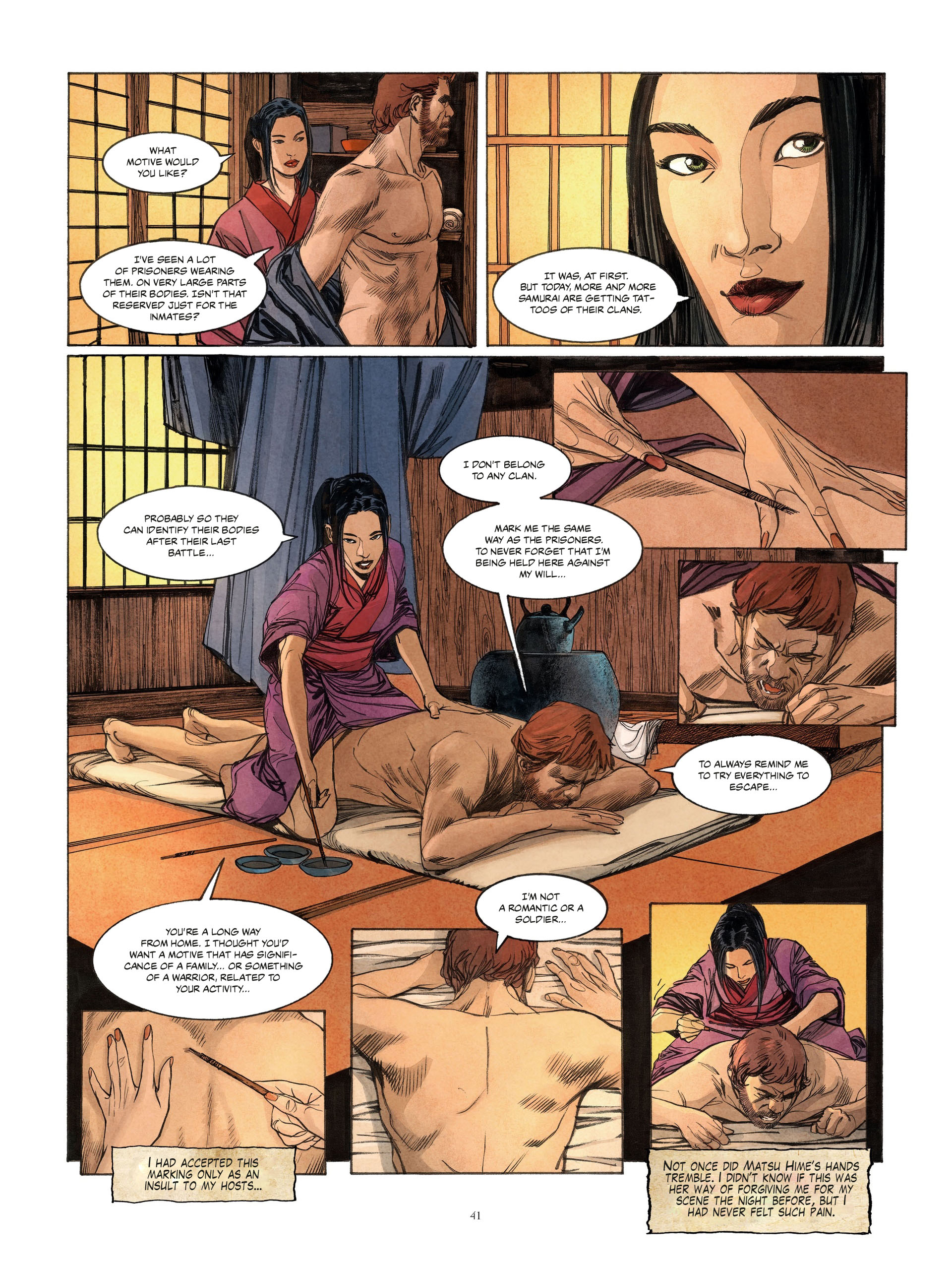 Read online William Adams, Samuraj comic -  Issue #1 - 41