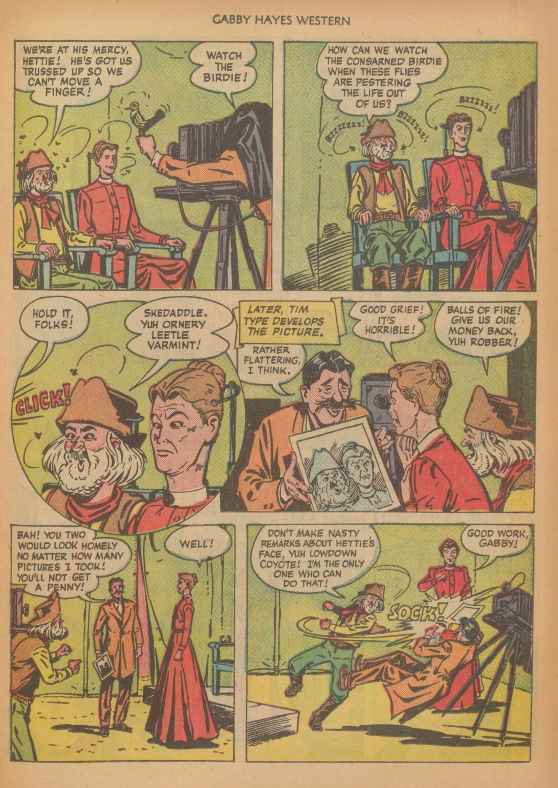 Read online Gabby Hayes Western comic -  Issue #29 - 23