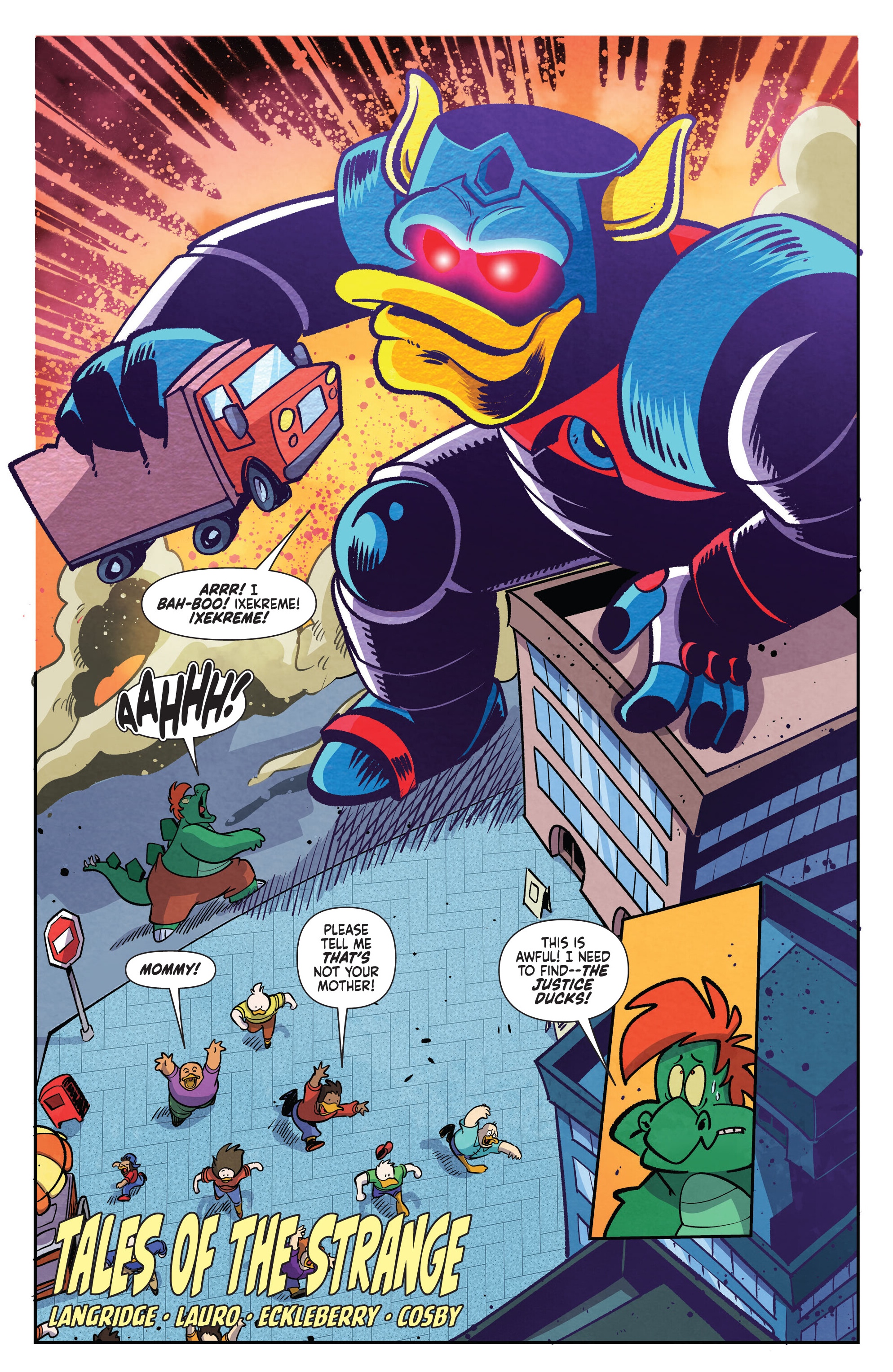 Read online Darkwing Duck: Justice Ducks comic -  Issue #1 - 8