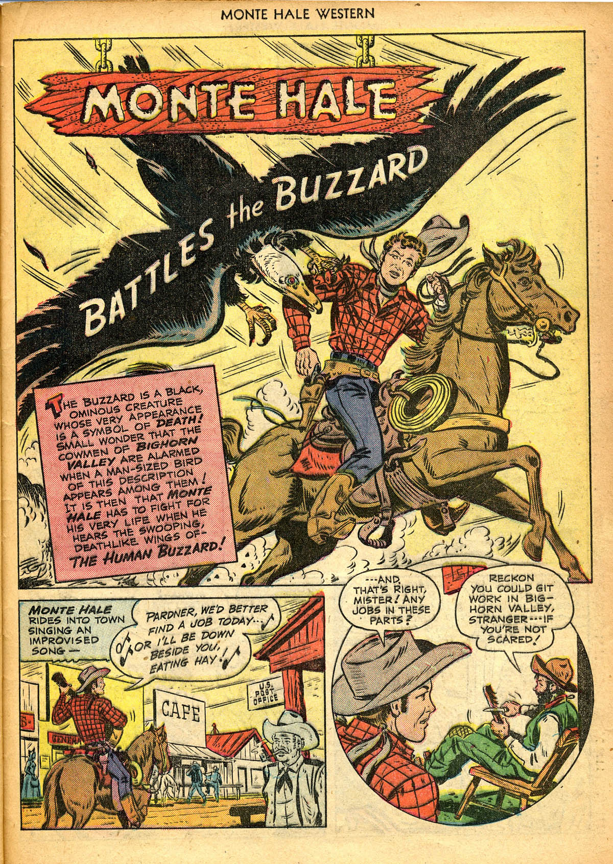 Read online Monte Hale Western comic -  Issue #44 - 42