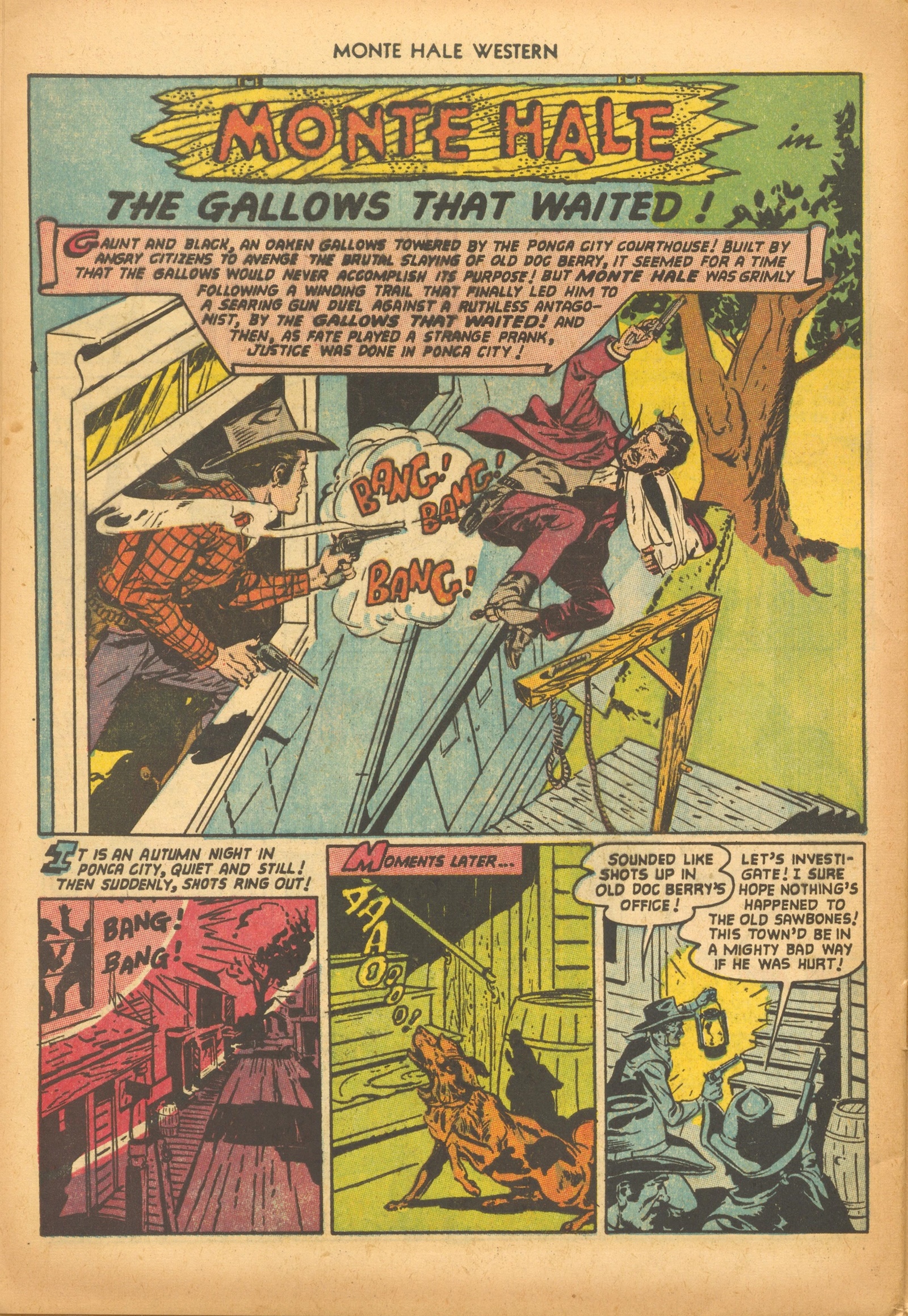 Read online Monte Hale Western comic -  Issue #79 - 28