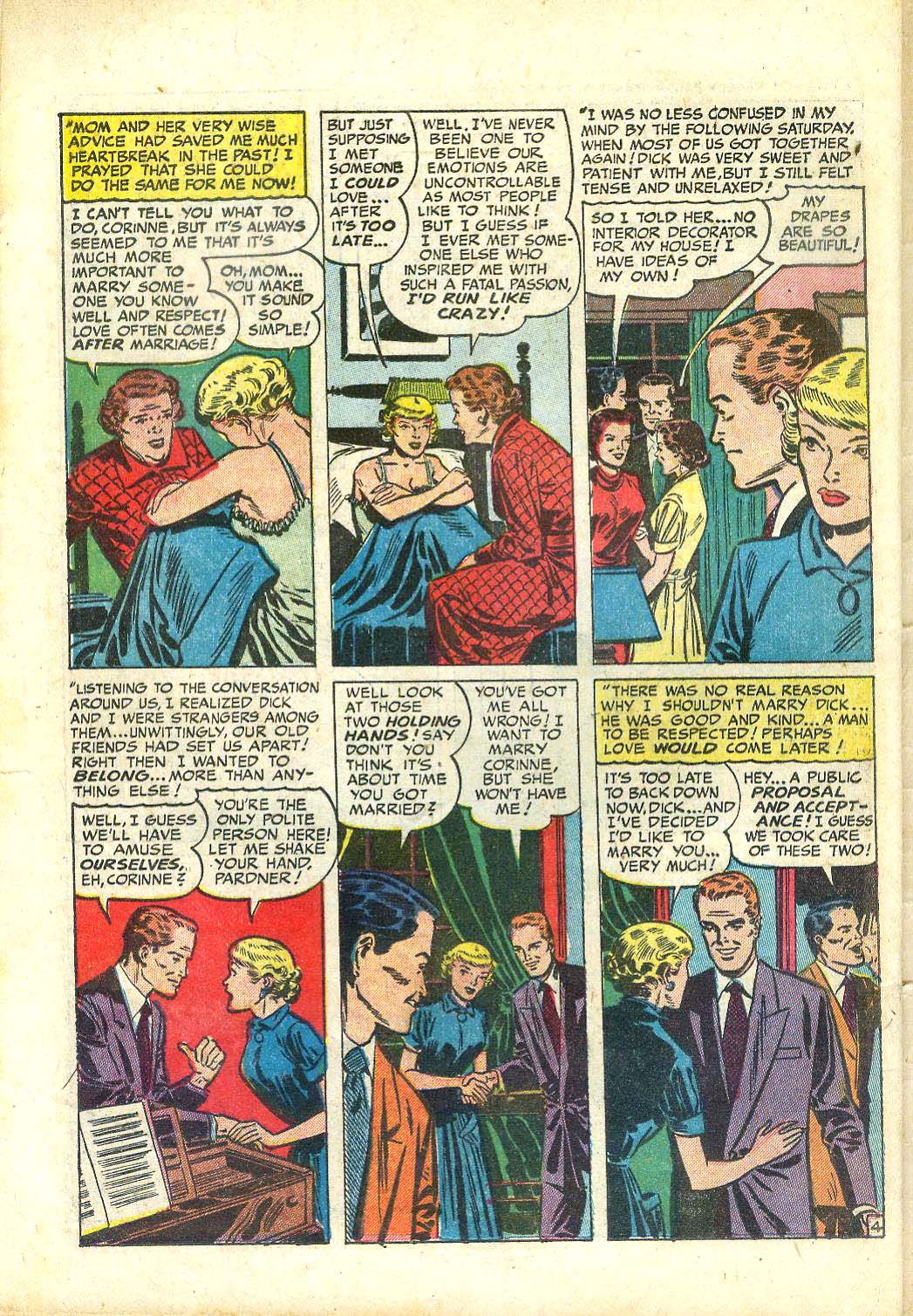Read online Young Love (1949) comic -  Issue #8 - 44