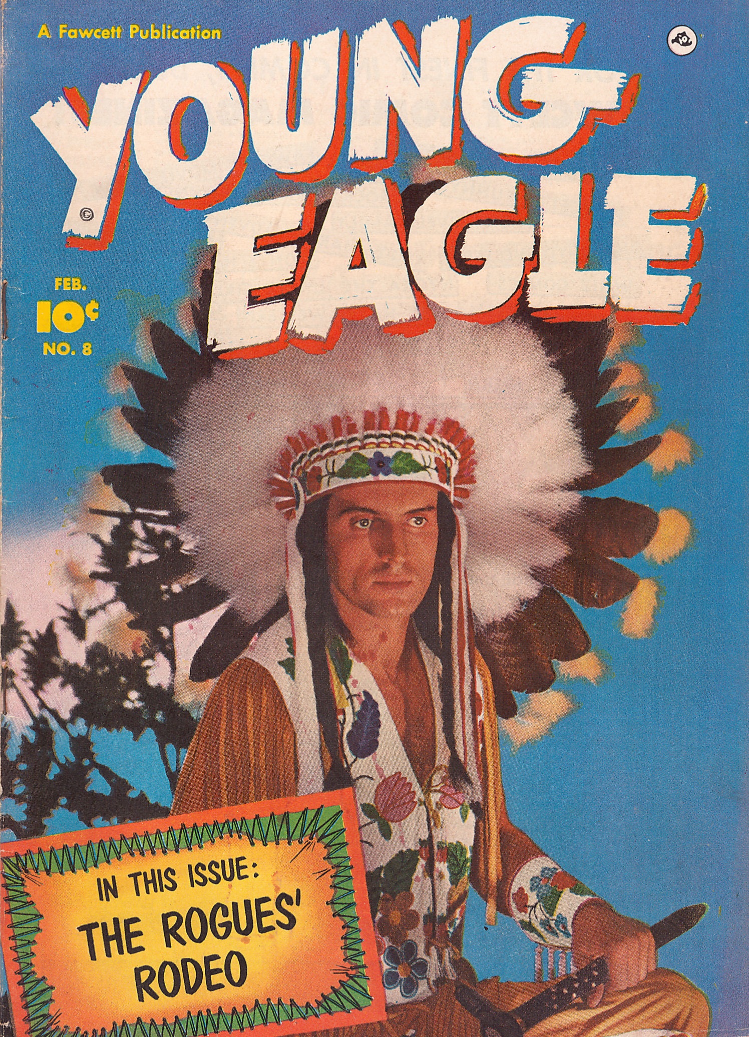 Read online Young Eagle comic -  Issue #8 - 1