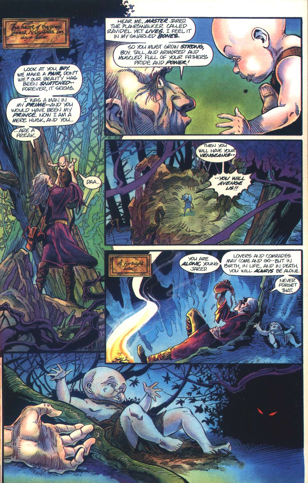 Read online Magic the Gathering--The Shadow Mage comic -  Issue #1 - 9