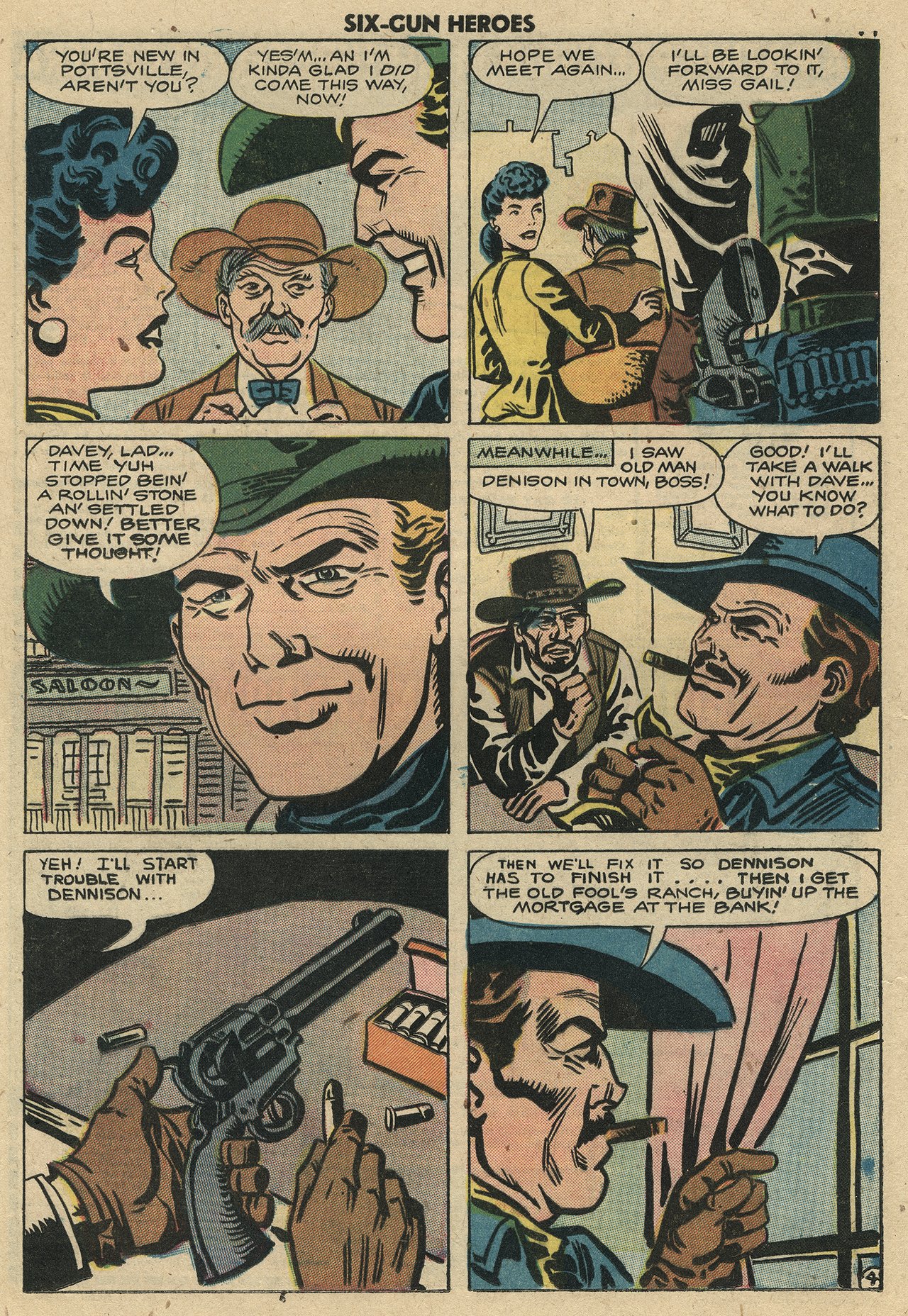 Read online Six-Gun Heroes comic -  Issue #45 - 16