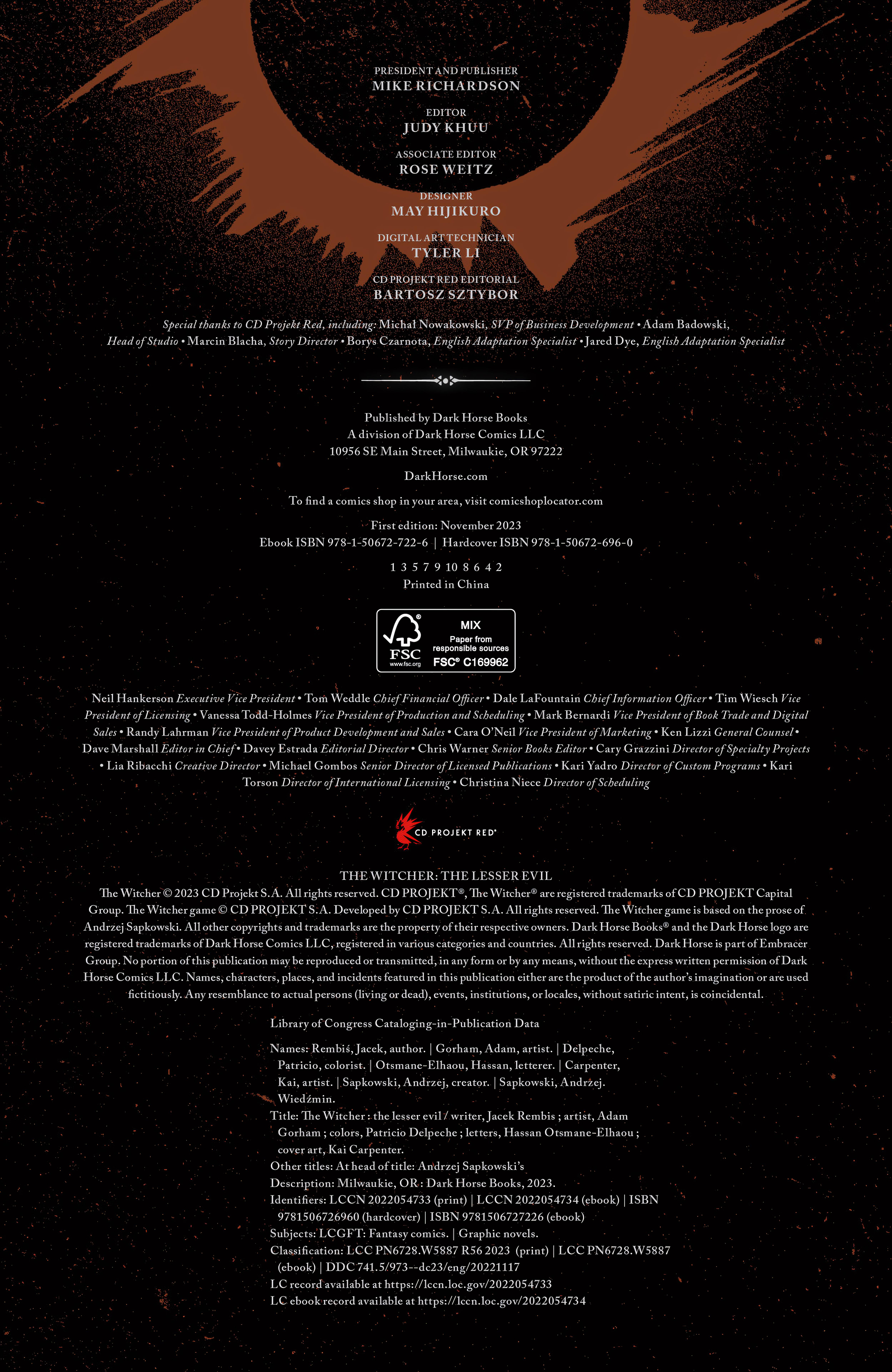 Read online The Witcher: The Lesser Evil comic -  Issue # Full - 56