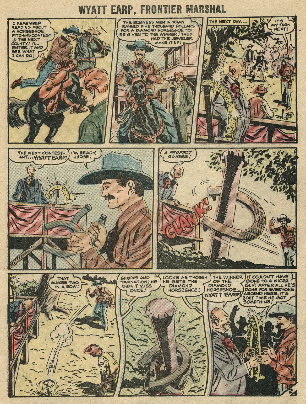 Read online Wyatt Earp Frontier Marshal comic -  Issue #13 - 13